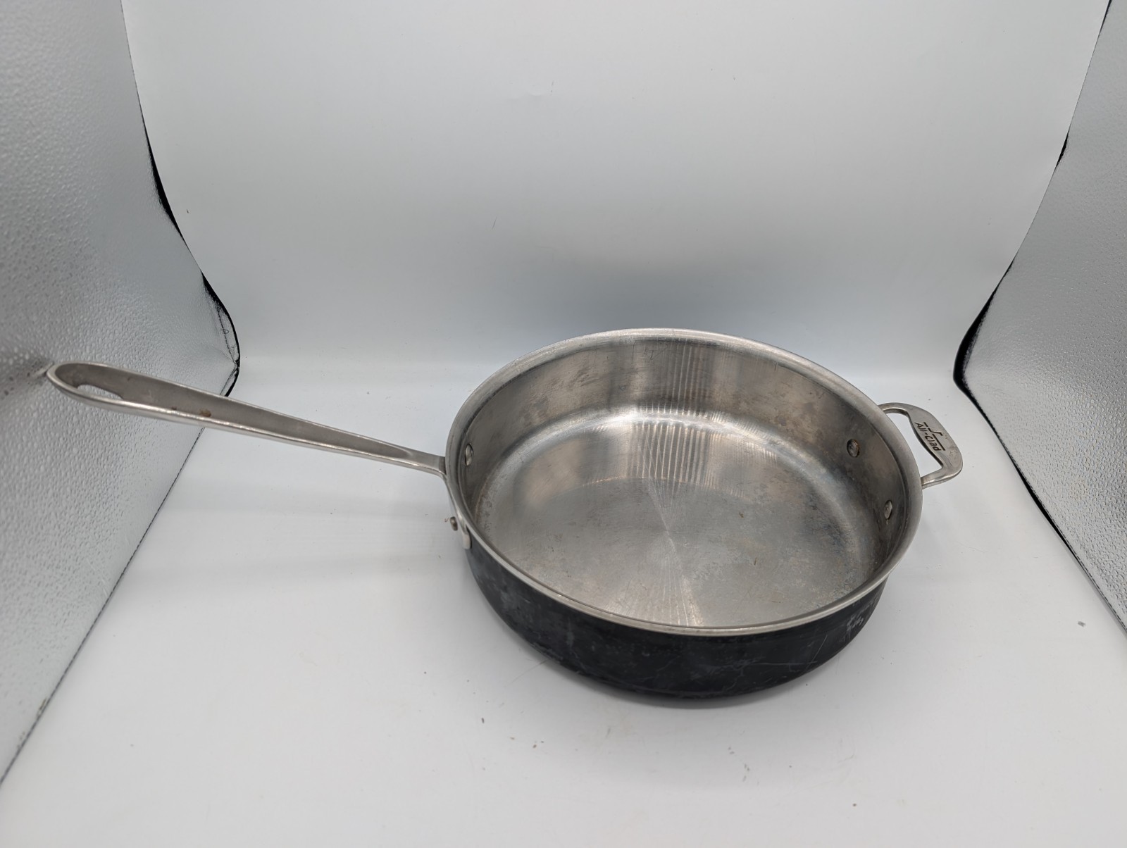 All Clad Stainless Steel & Anodized Aluminum Exterior LTD Pan 11 Inch Solid