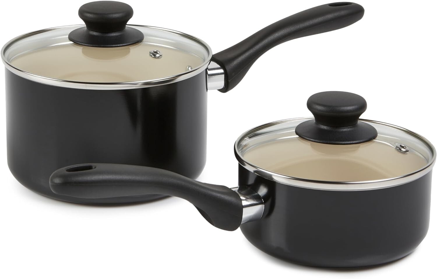 Amazon Basics Ceramic Nonstick 11 Piece Cookware Set without PFOA & PTFE