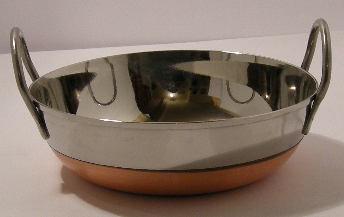 Frying Pan s/s Copper Bottom 6″/15cm 5″/13cm Deep flat base Guaranteed quality