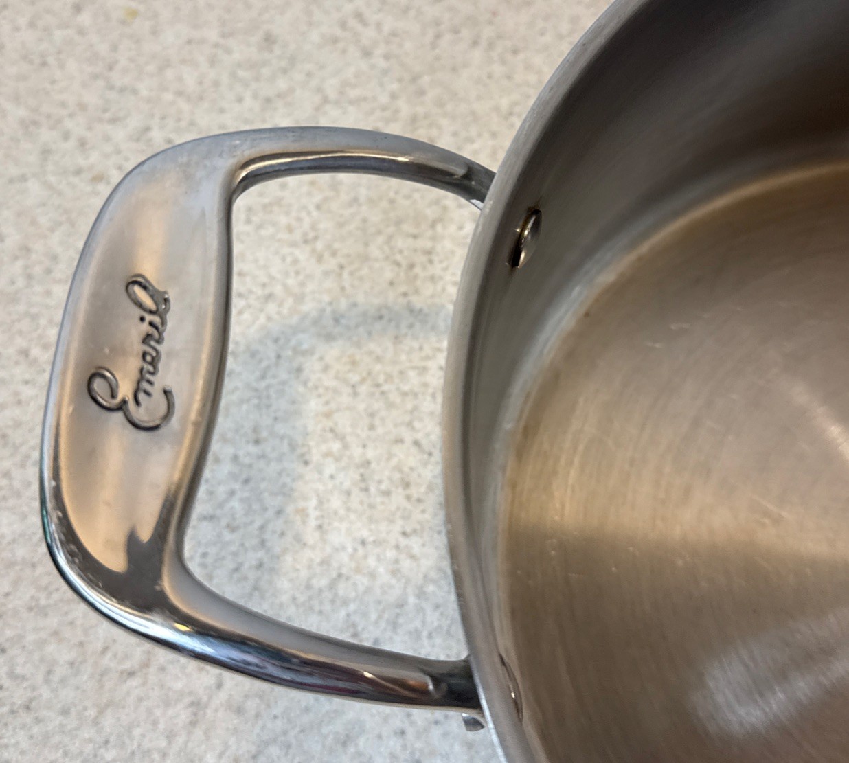 Emeril All-Clad 6 Qt Quart Stock Sauce Pot Stainless Steel No Lid