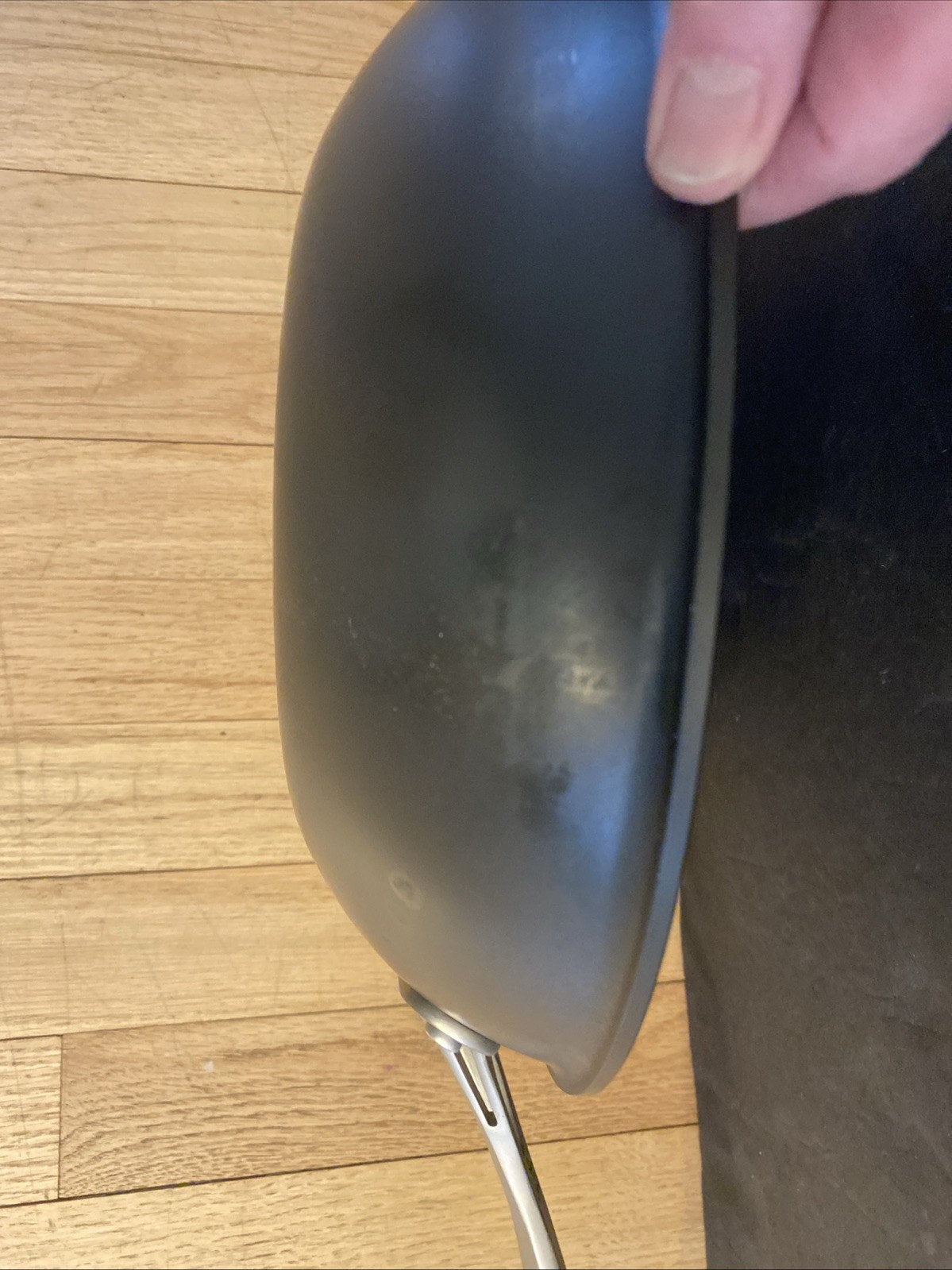 11” Calphalon #1611 Hard Anodized Aluminum Frying Chef Pan w/ Lid Hard to Find