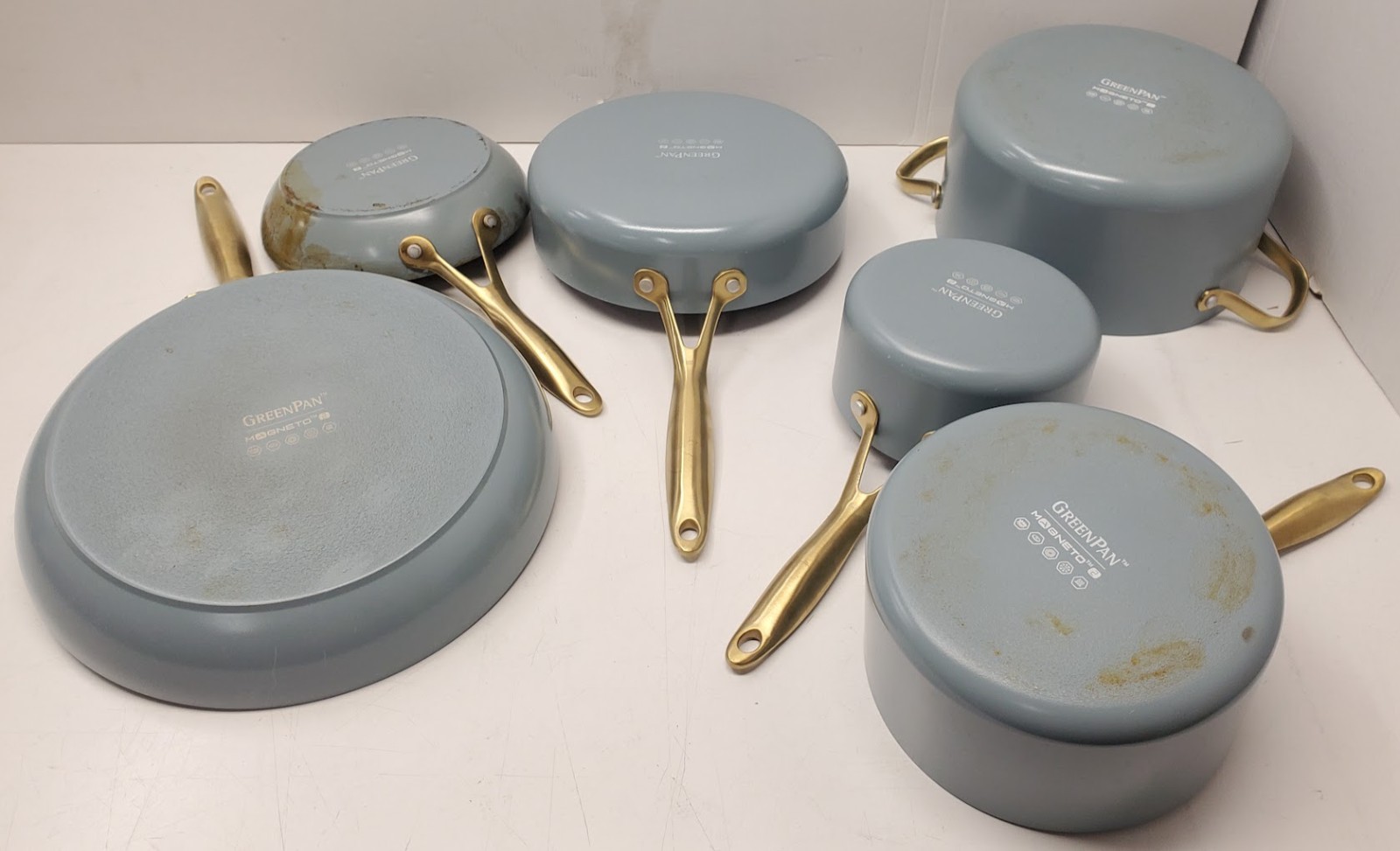 GreenPan Jewel Pro 10 Piece Ceramic Nonstick Cookware Set *SEE DESCRIPTION*