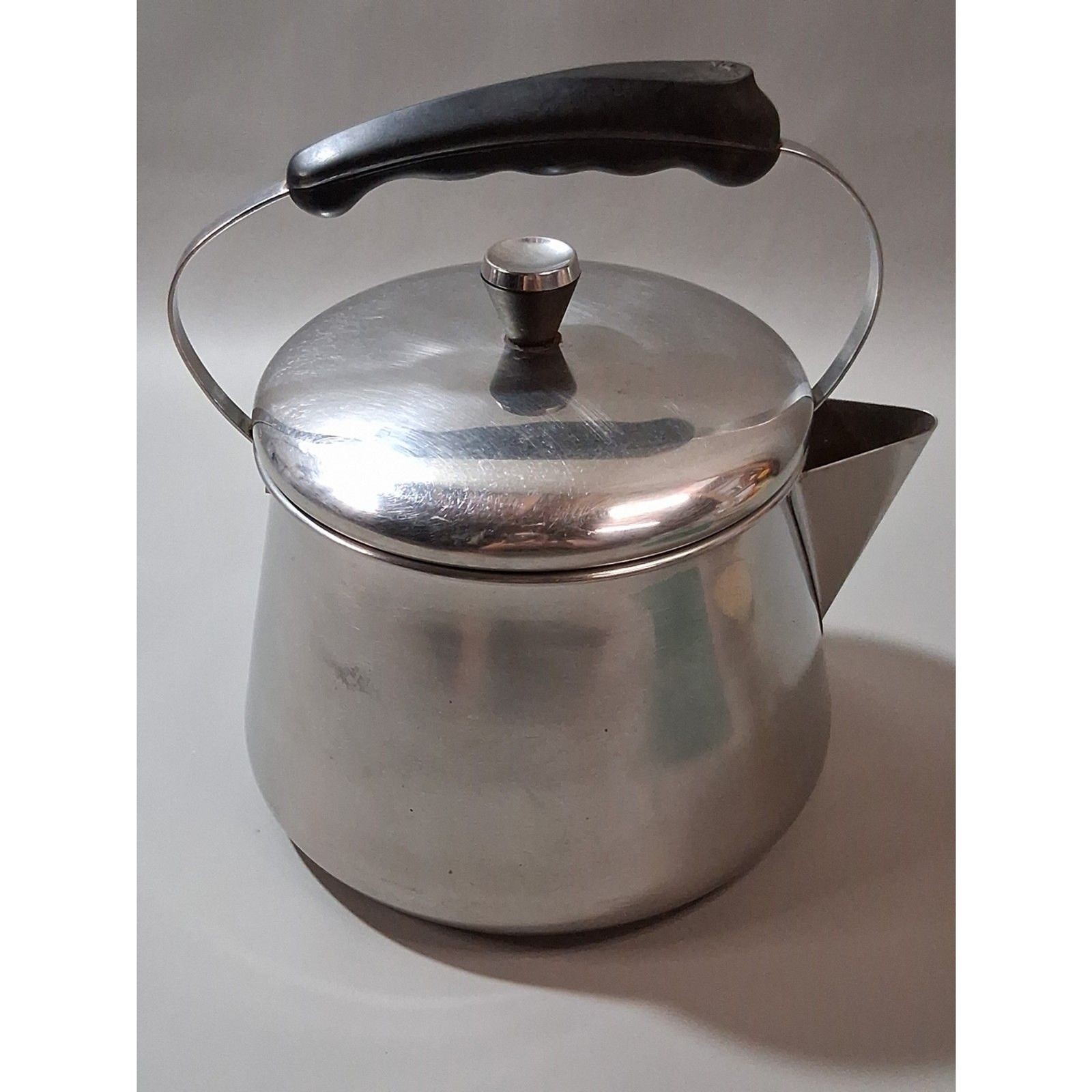 Vollrath Lifeguard Stainless Steel Tea Kettle Pot Spout Strainer MCM Vintage