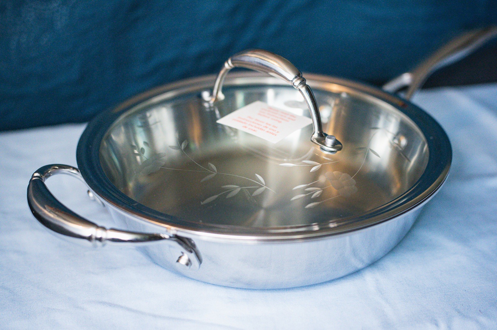 New Princess House Princess Heritage Tri-Ply Stainless Steel 10″ Skillet 5729