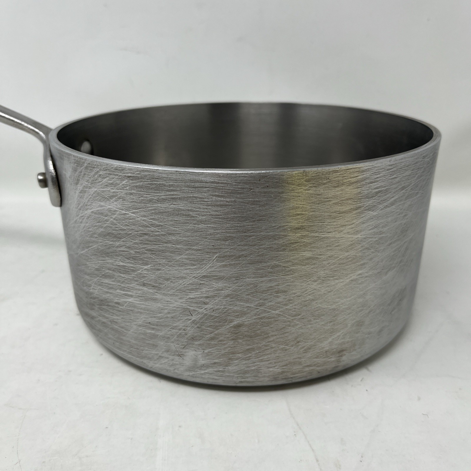 Vintage All-Clad Metalcrafters Master Chef 203 1/2 Saucepan 8” Silver No Lid