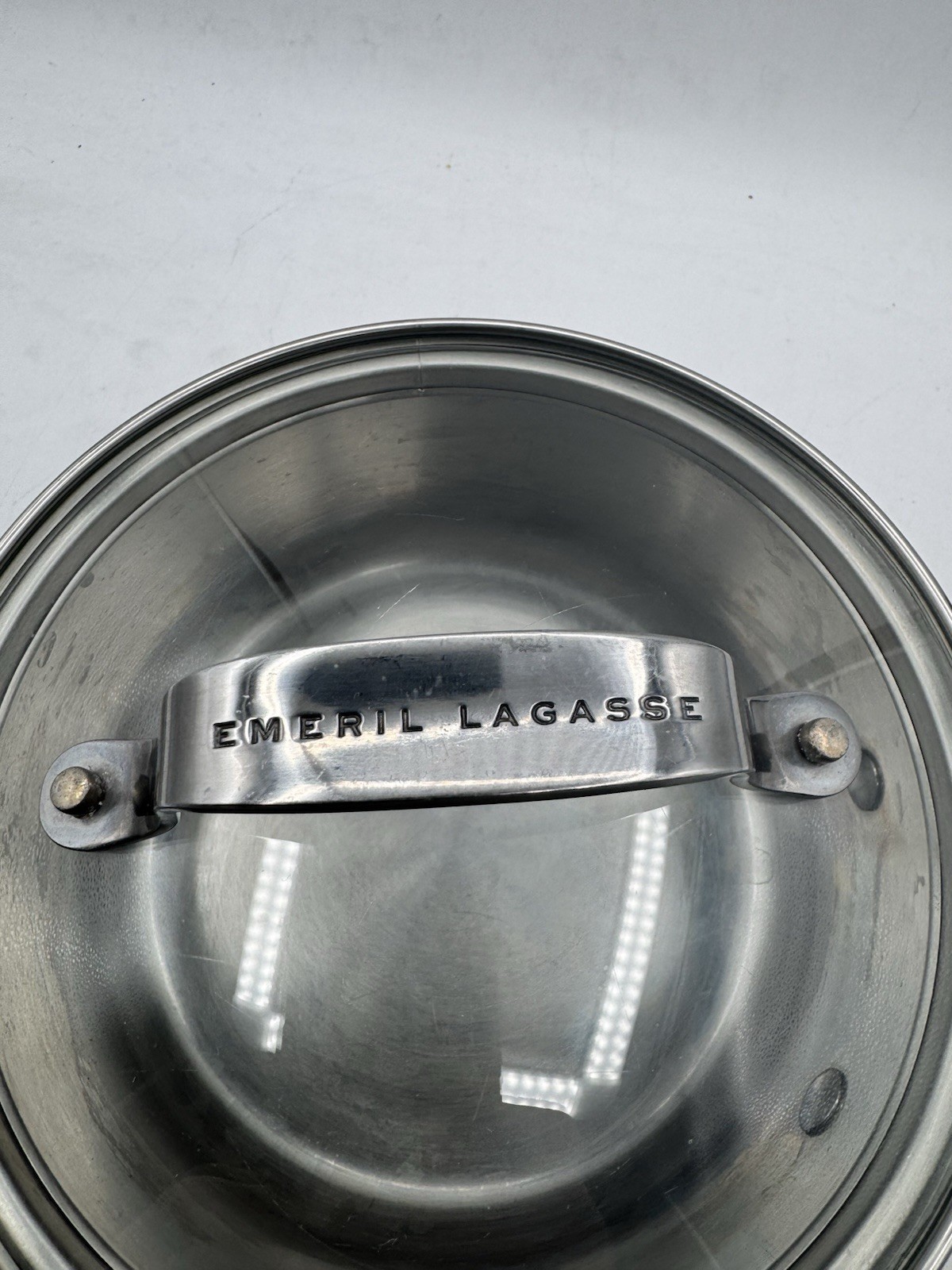 *Emeril Lagasse *1.5 Quart, 1.4 Liter Sauce Pan With Glass Lid *Stainless #2238