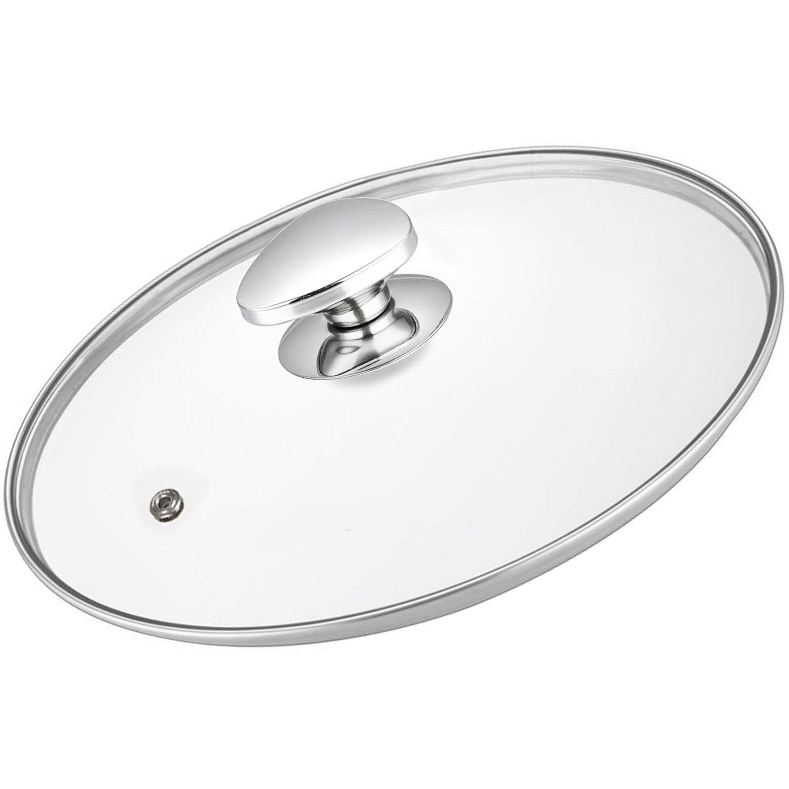 Glass Lid For Pots, Pans and Skillets, Clear tempered Glass Lid Replacement w…