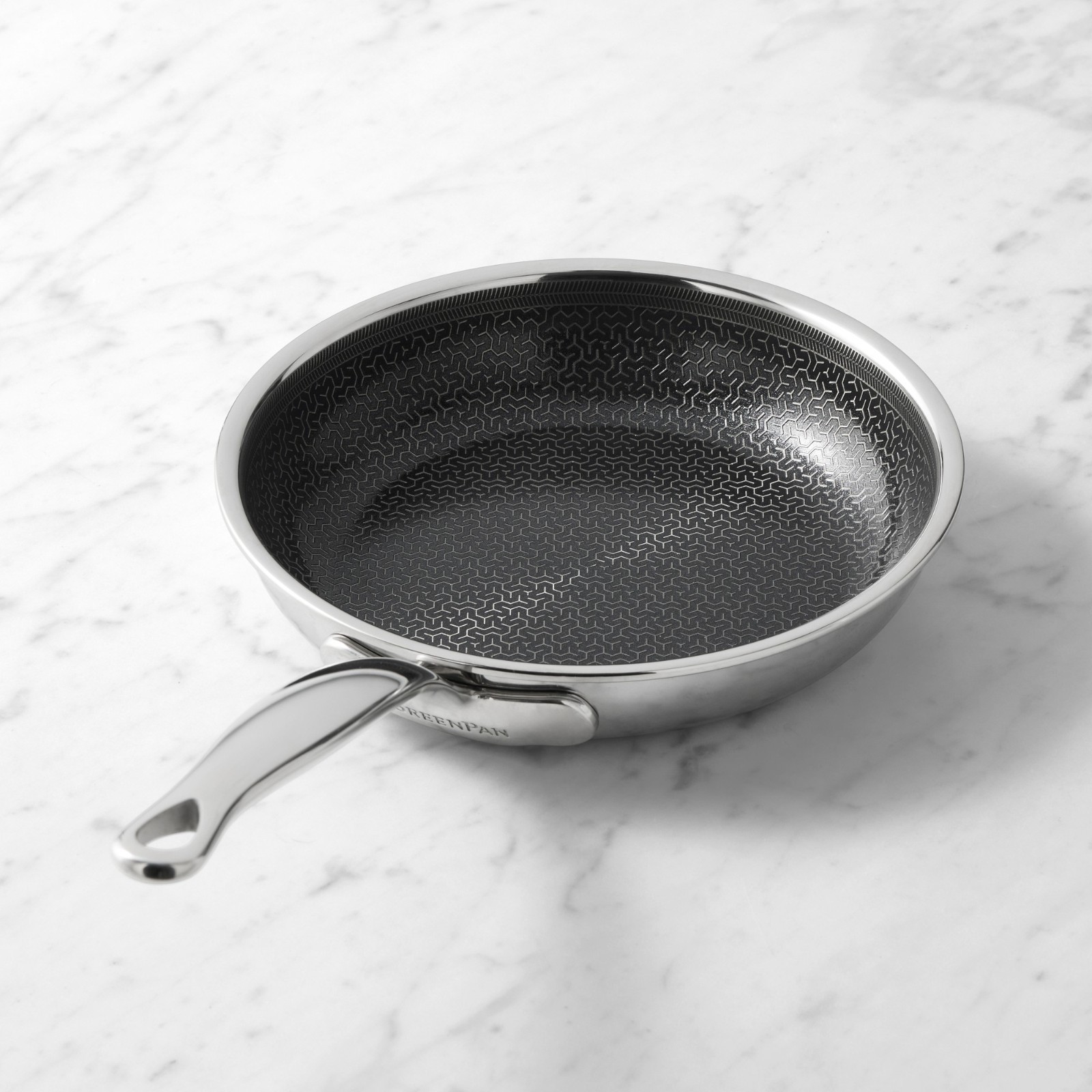 GreenPan Premiere Hybrid Stainless-Steel Ceramic Nonstick Fry Pans – FULL SIZE