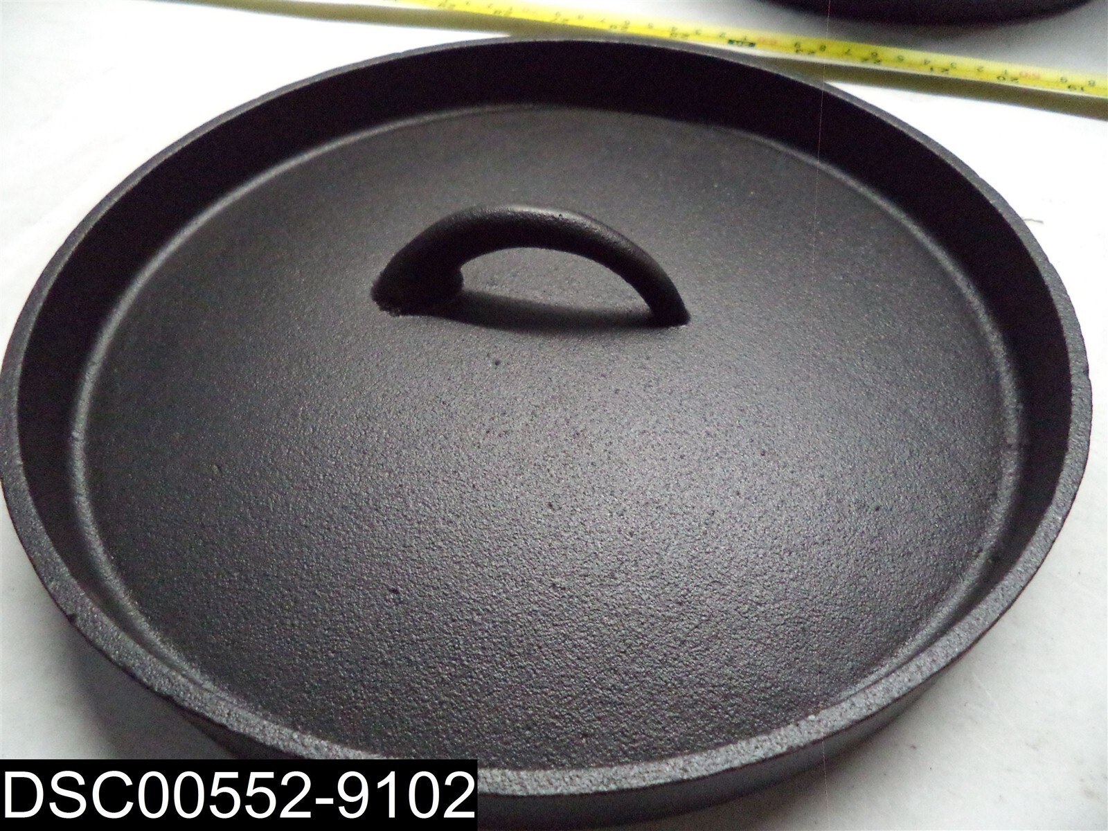 QTY=2: GUZS130A Guro Cookware Pre-seasoned Cast Iron Dutch Oven 4.7QT