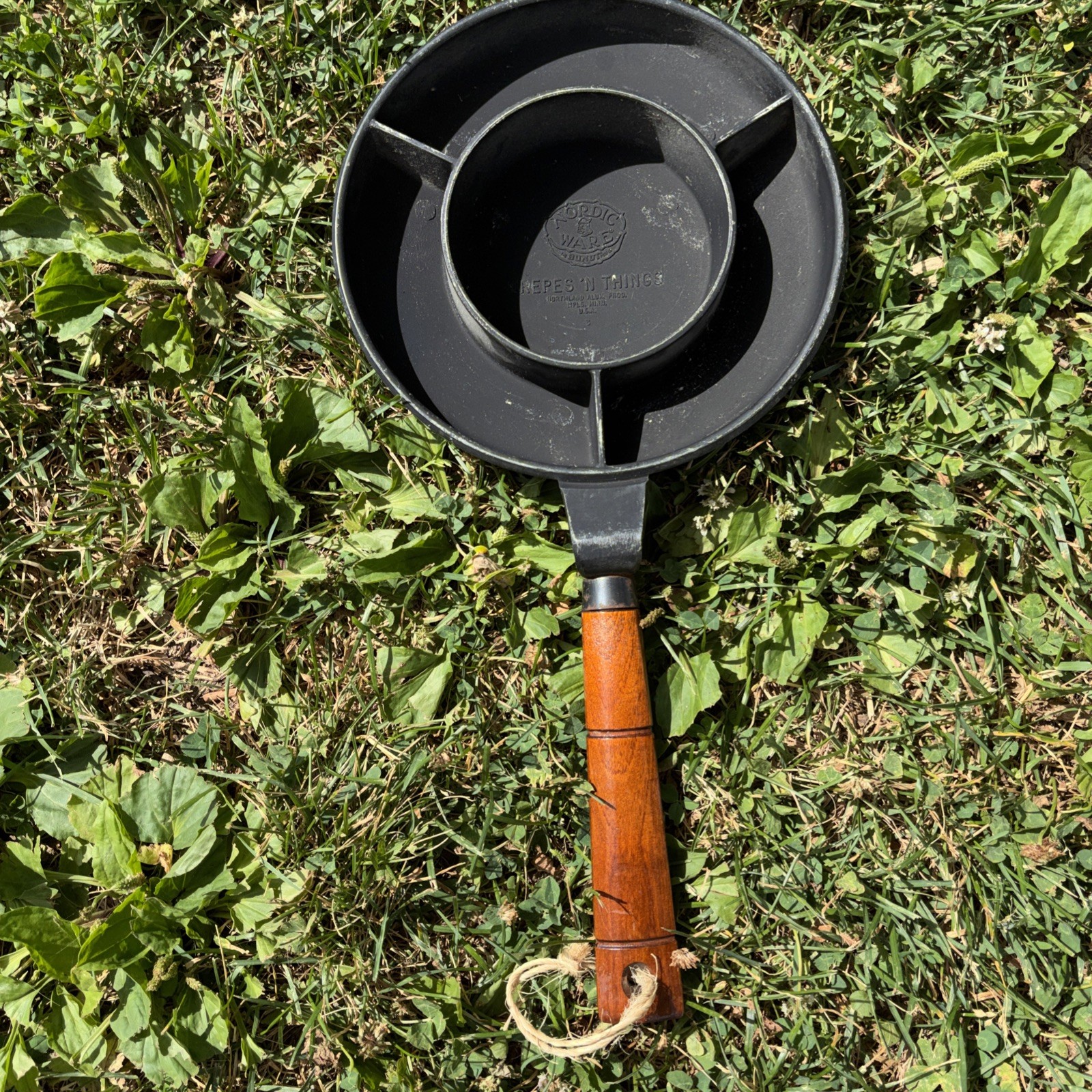 Vintage Nordic Ware 8″ Crepes ‘N Things Cast Aluminum Crepe Pan Made in USA