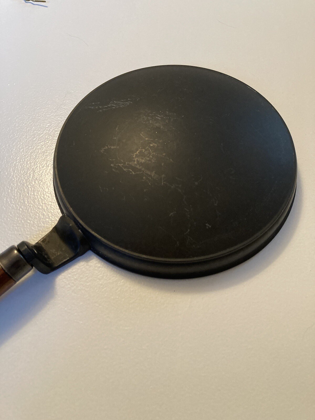 Vintage NORDIC WARE CREPES N’ THINGS 8″ Cast Aluminium W/ Wooden Handle USA Made