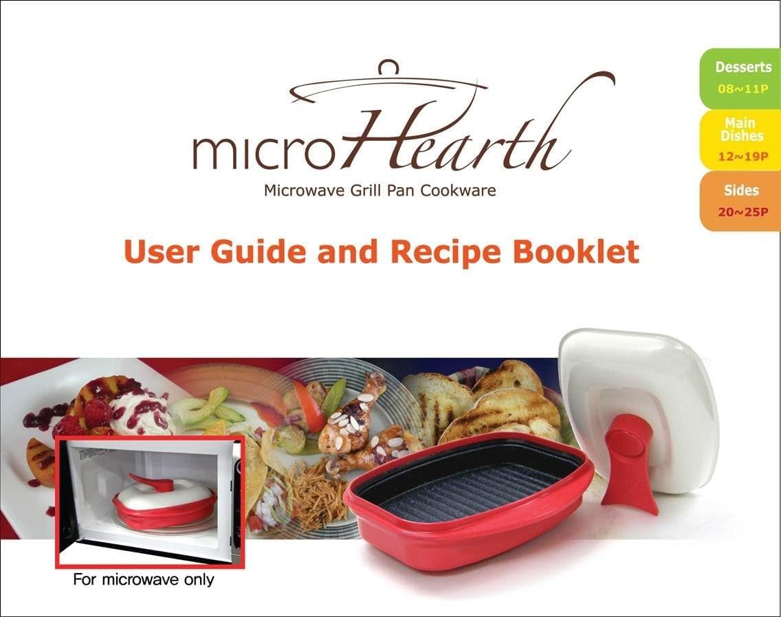 Grill Pan For Microwave Cooking Red