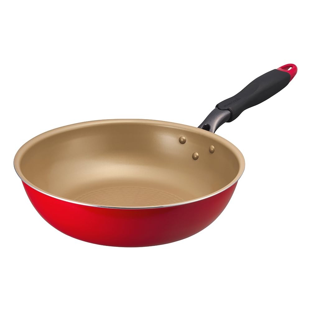 Evercook Deep Frying Pan, 28cm, Induction and Gas Compatible, PFOA and PFOS Free