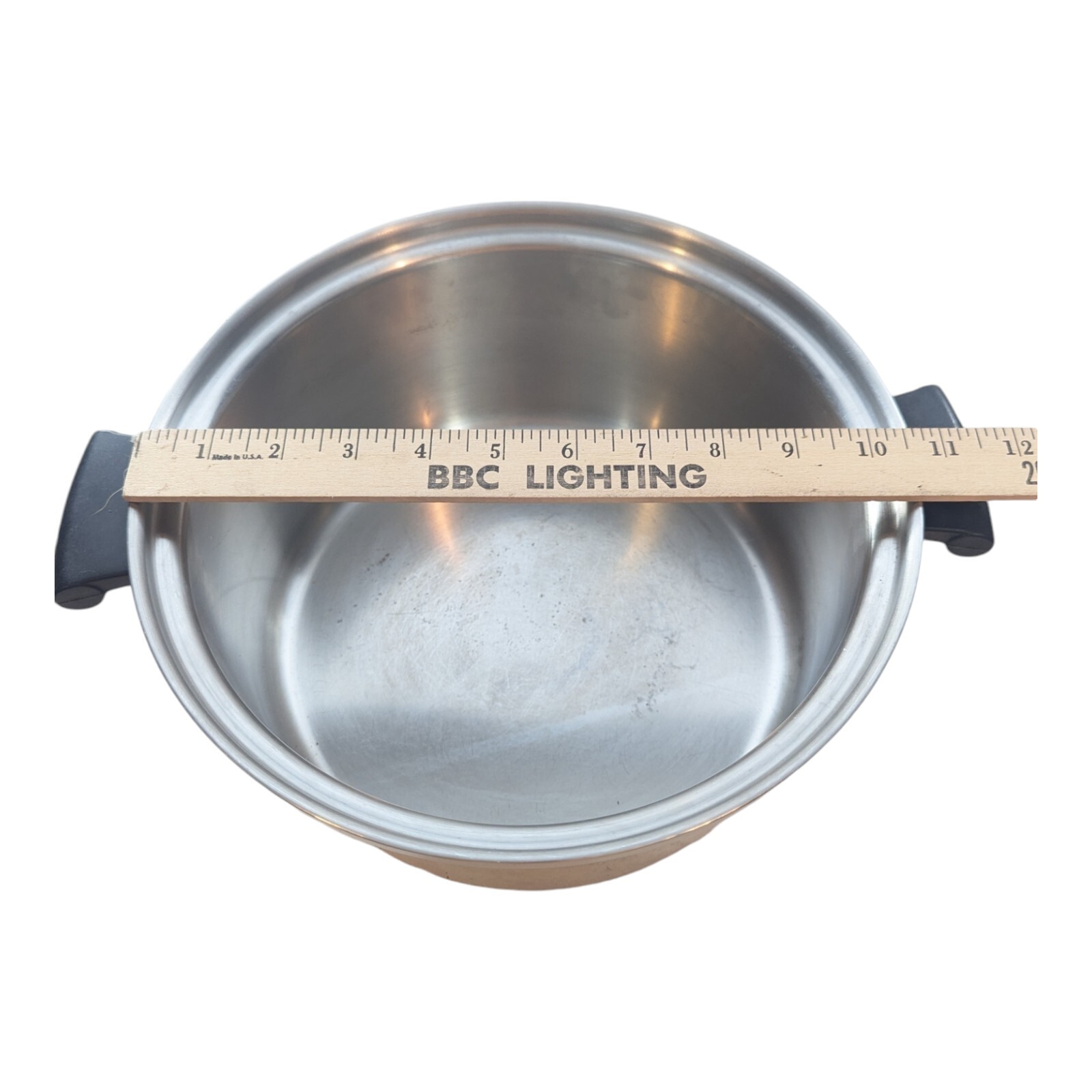 Maxam Stock Pot 18-8 3 Ply Stainless With Lid (Slight Wobble)
