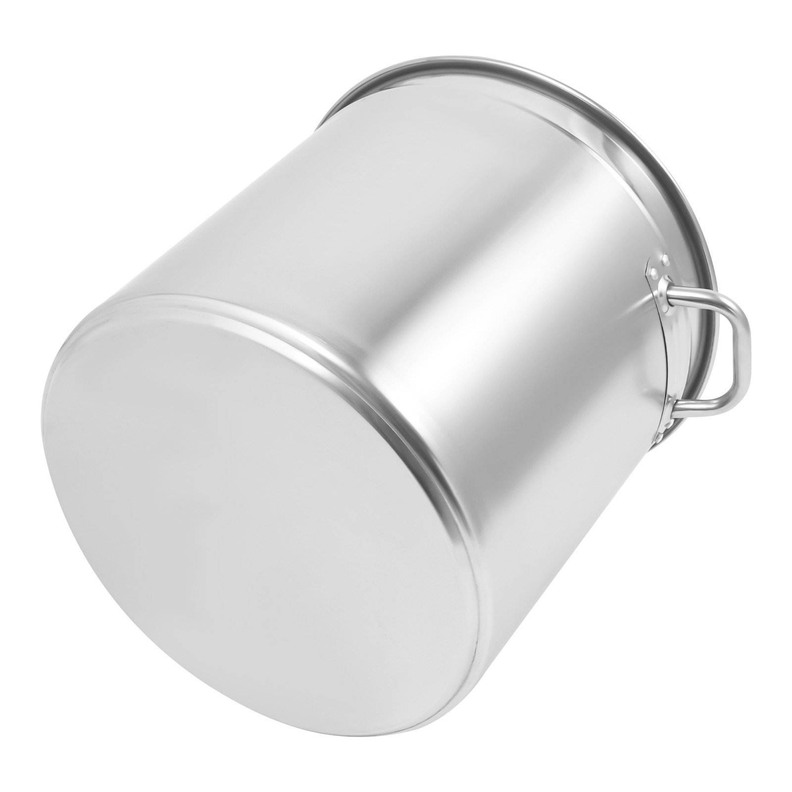 48L Stainless Steel Pot Large Cooking Pot with Lid Stainless Steel Soup Pot