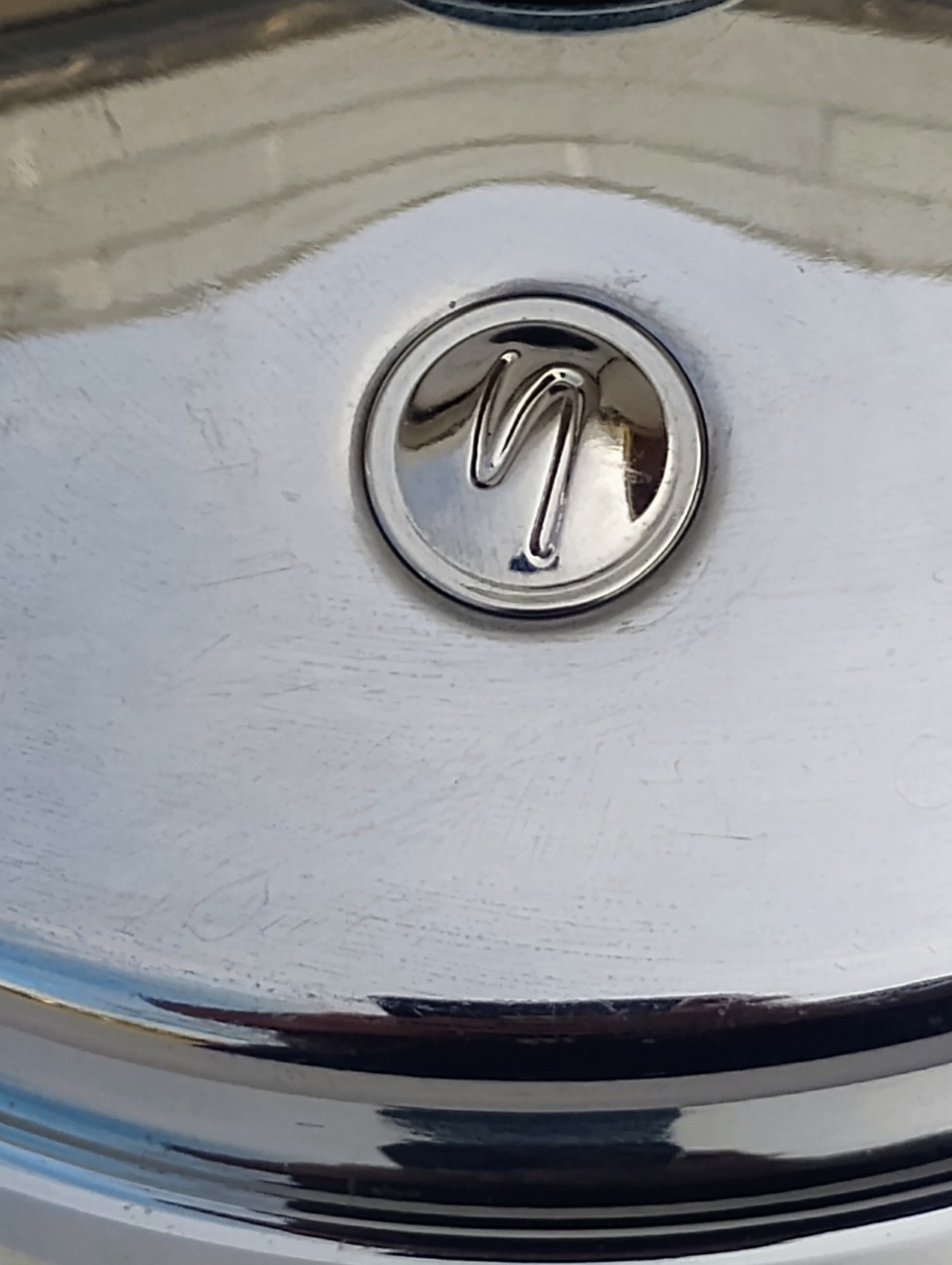 Vintage Saladmaster Stainless Steel Replacement Lids 7-5/8″ & 8-5/8″ Lot of 2