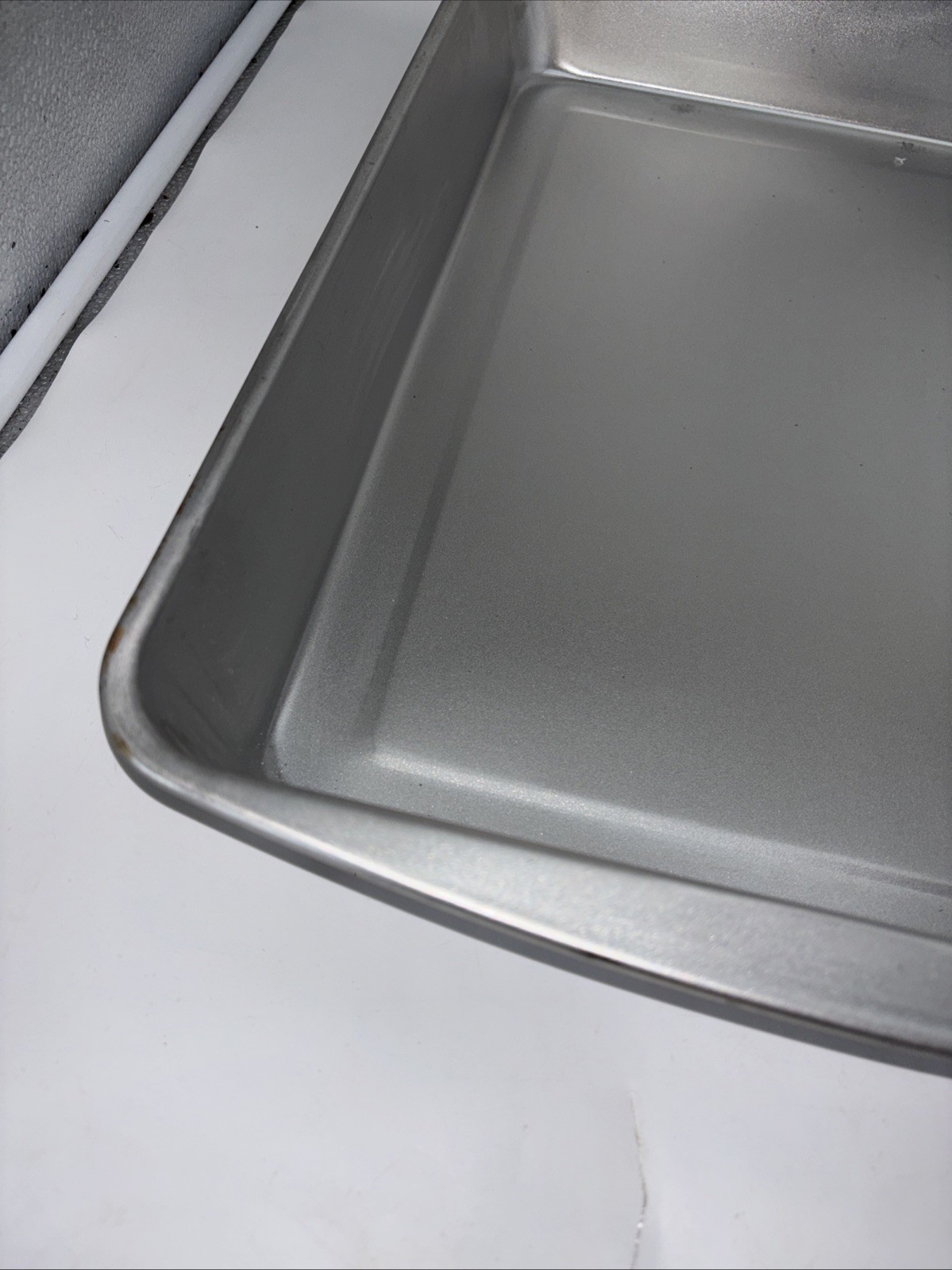 EZ Baker Large Steel bakeware Non-Stick Rack 17.2×12.7×2.7” Never Used READ