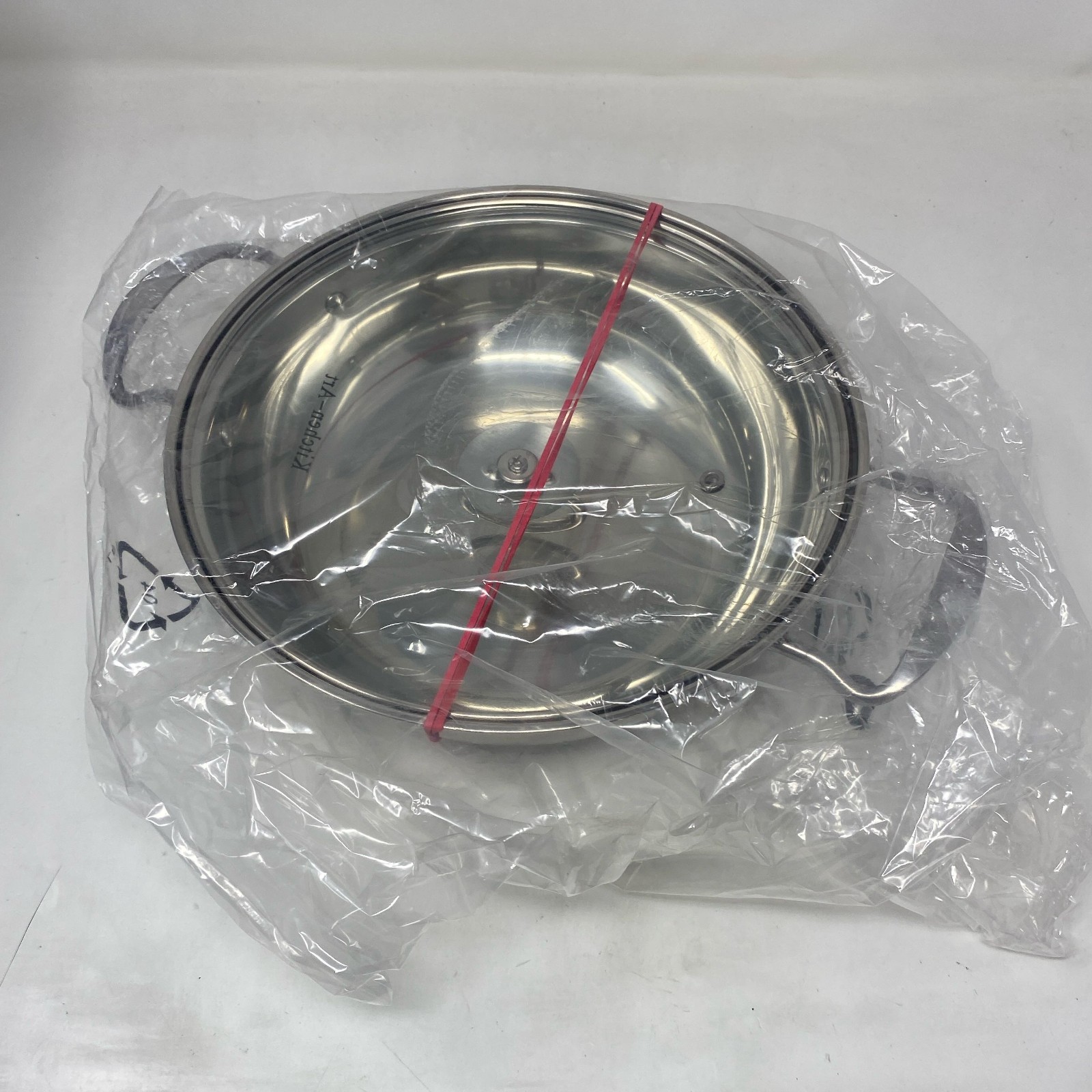 Kitchen-Art Artist Premium Stainless Steel Saute Pan 24cm with Lid