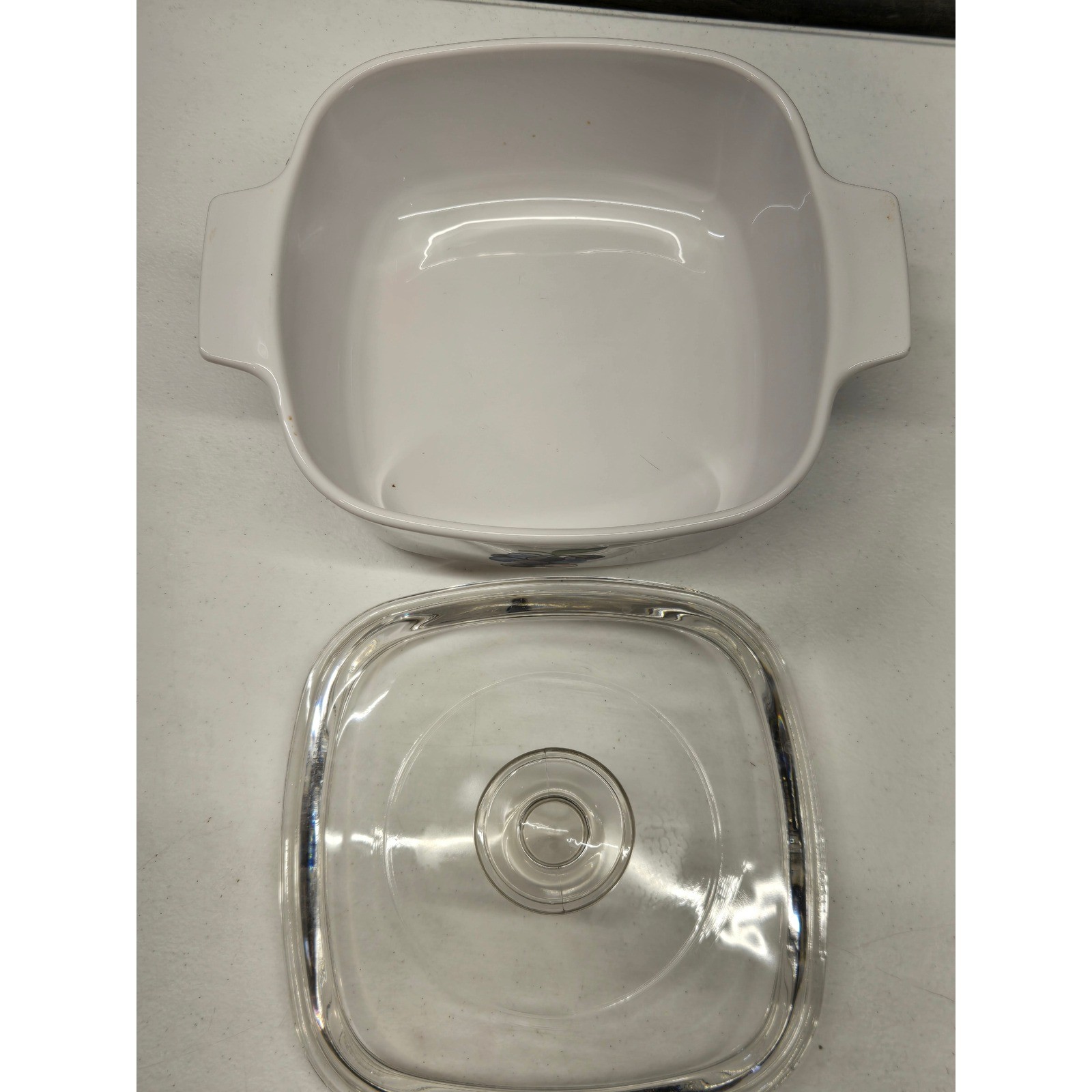 Corning Ware Blue Blueberry Garden Harvest 1.5 Liter Casserole Dish A-1 1/2-B