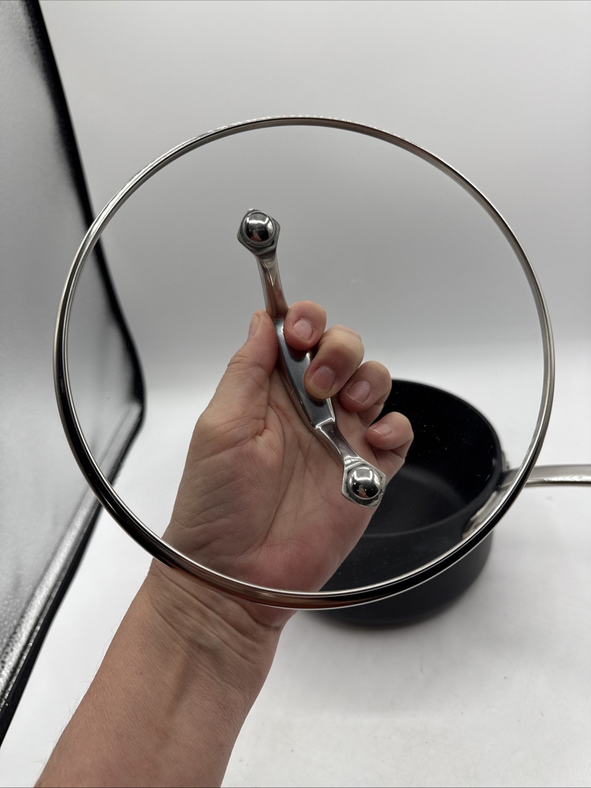 All-Clad Metal Crafters Nonstick 2.5-Qt. Saucepan with Glass Lid