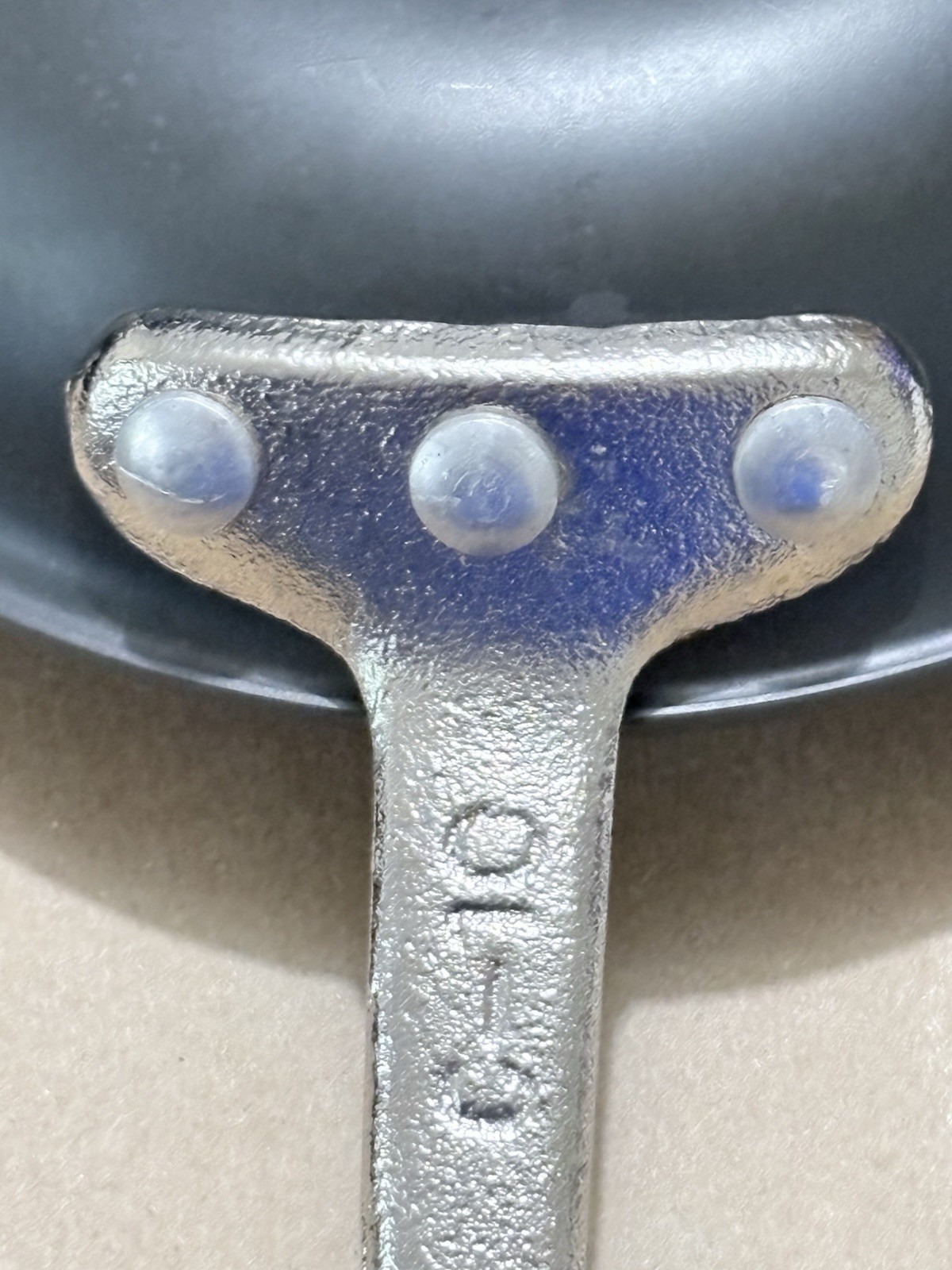 Vintage Commercial Hard Anodized Aluminum Cookware Fry Saute Pan 1307 C-10 7 in