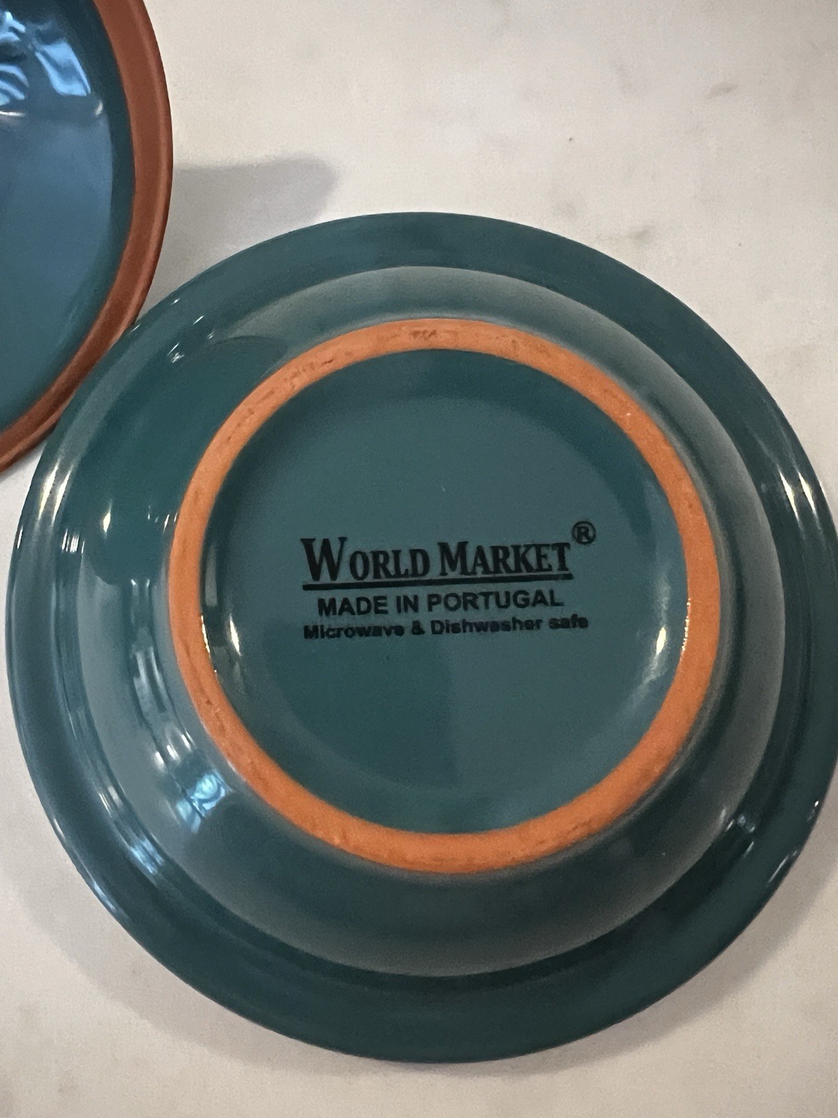World Market Aqua Terracotta Mini Tangine Made In Portugal