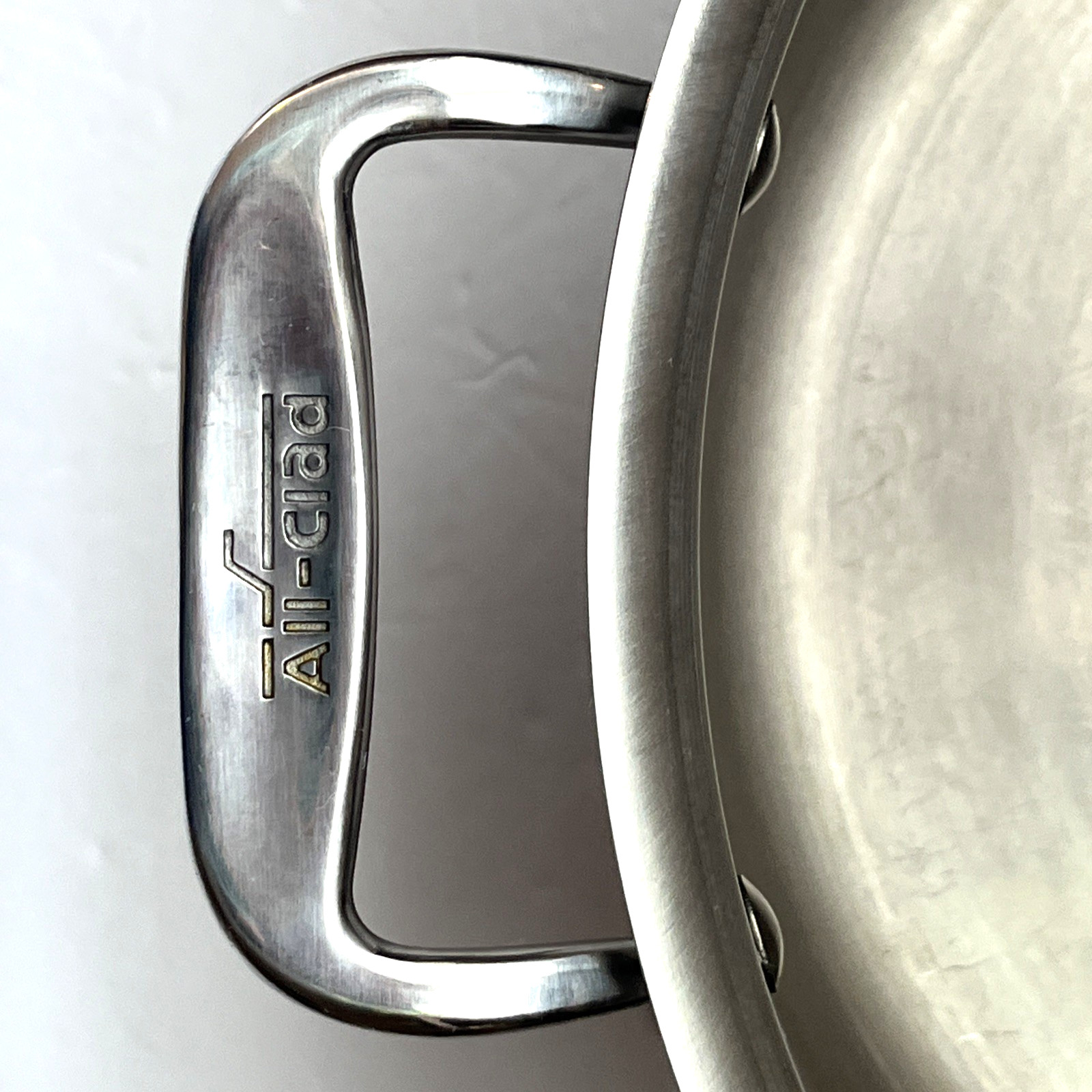 All-Clad Stainless Steel 6 QT. Stockpot w/ Lid Handcrafted in USA