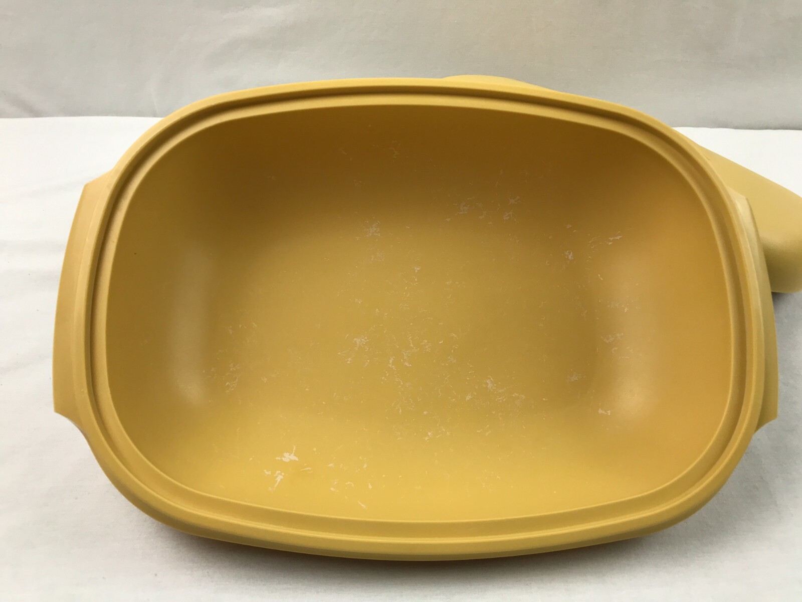 Vintage Tupperware Steamer Harvest Yellow 4 pieces Microwave