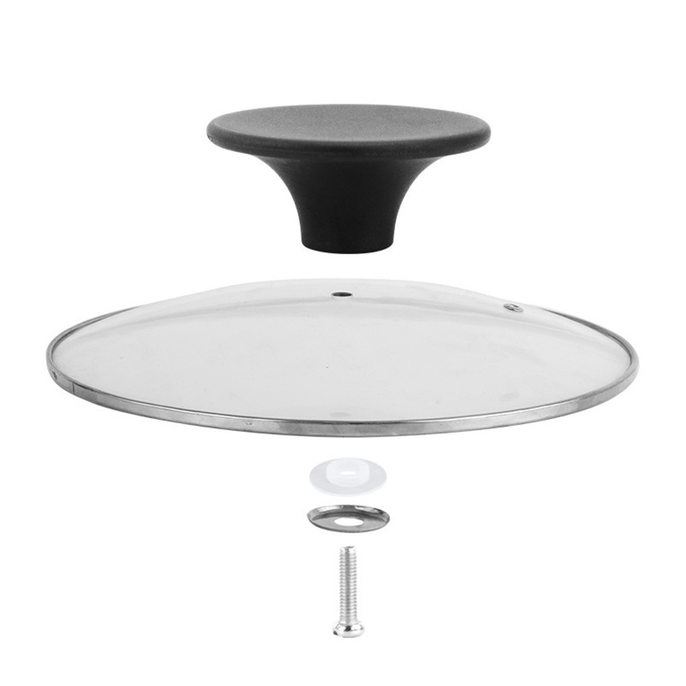 Dishwasher Safe Bakelite Replacement Pot Lid Handle with Rubber Washer