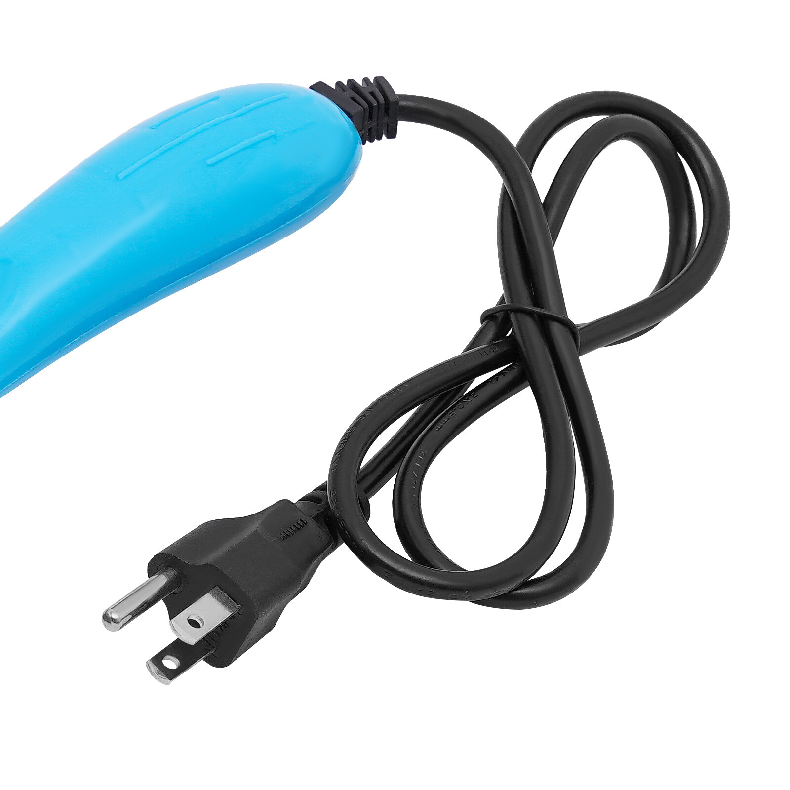 Modern Electric Skillet Non-Stick Electric Skillet Blue Round Mini Frying Pan