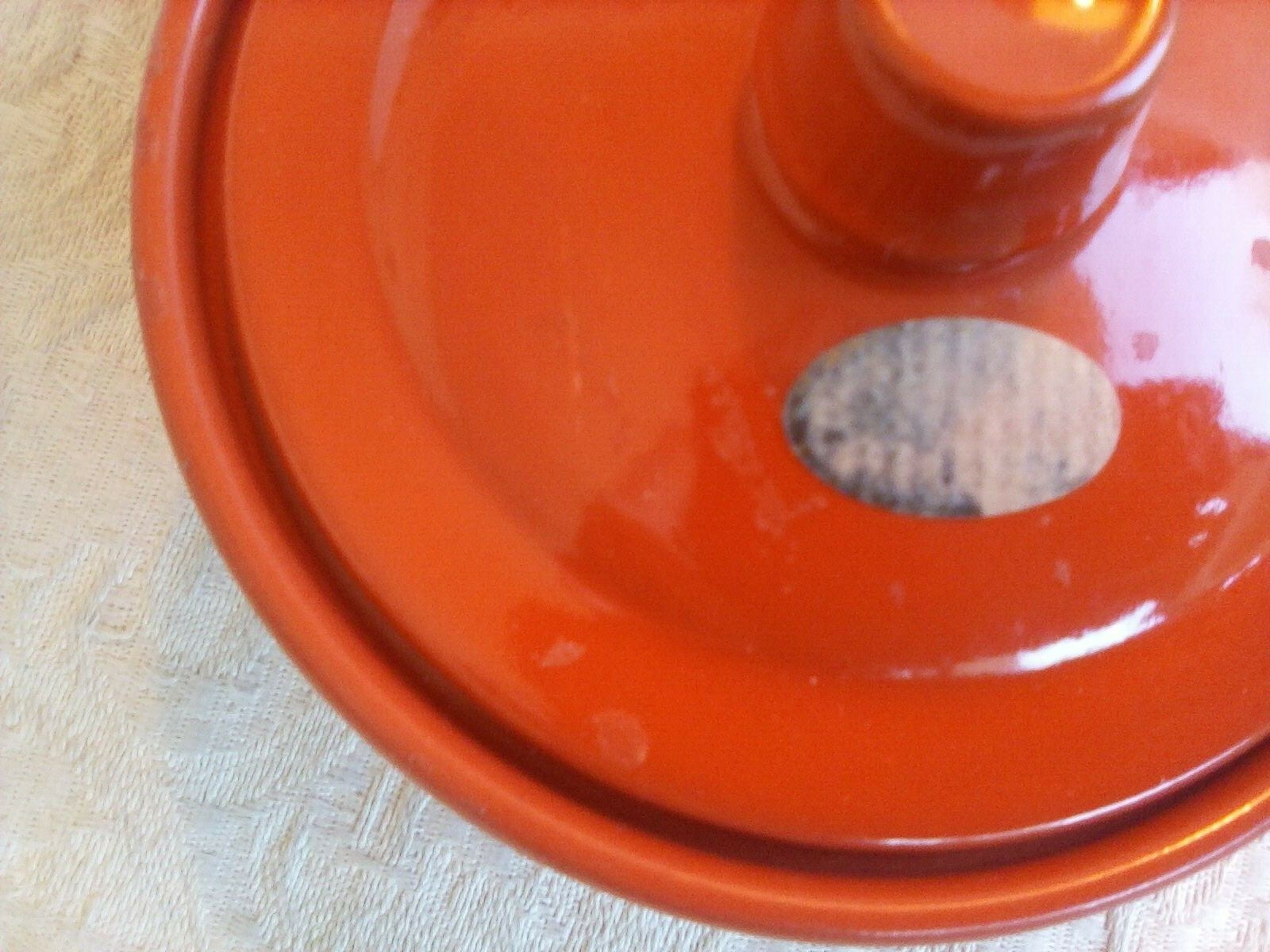 Graupera Terracotta Lidded Ramekin Small Baking Dish Made in Spain 4.5″ Across