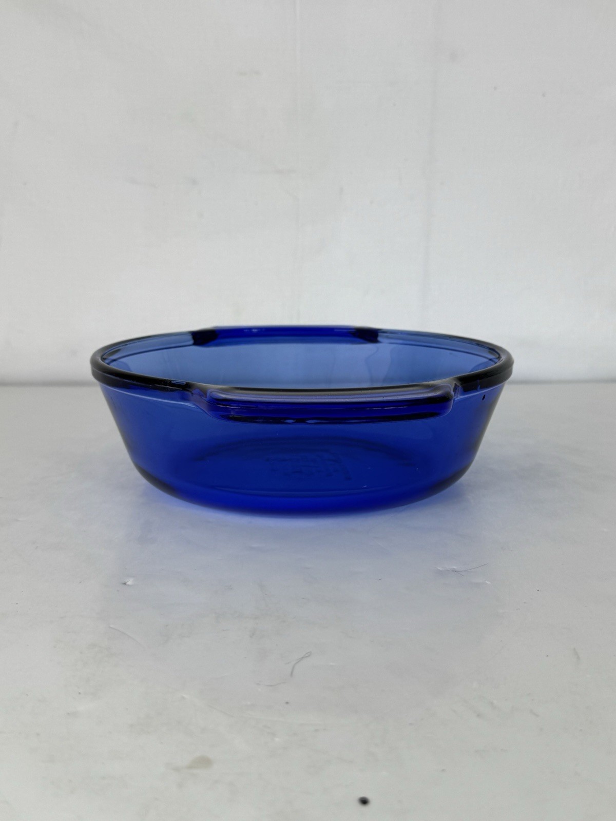 Anchor Hocking Ovenware Cobalt Blue 1.5 Qt Casserole Dish Baking Dish 8.25″ USA