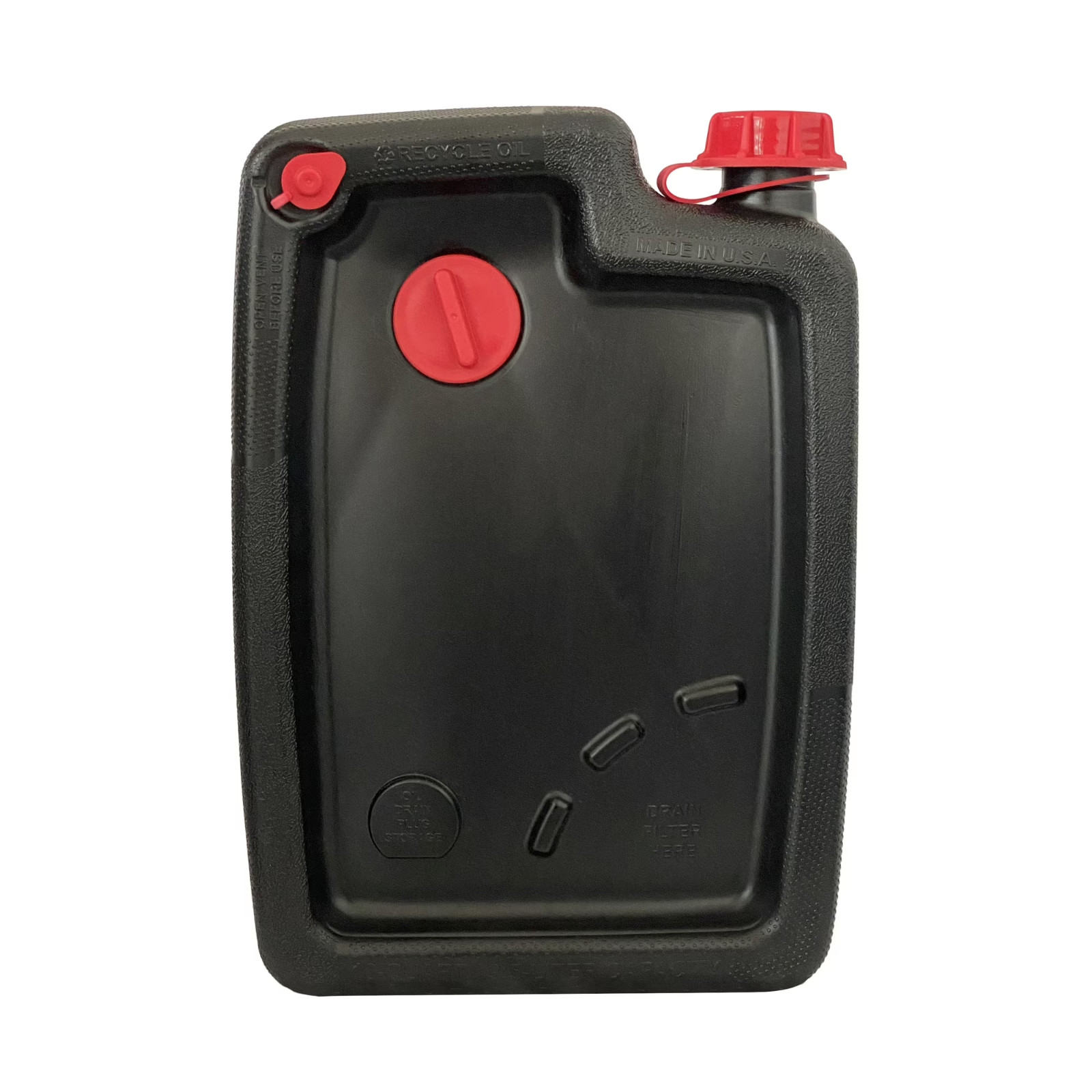 Hyper Tough 10 Quart Automotive Drain Pan Container, HT-10QT-2025, Black