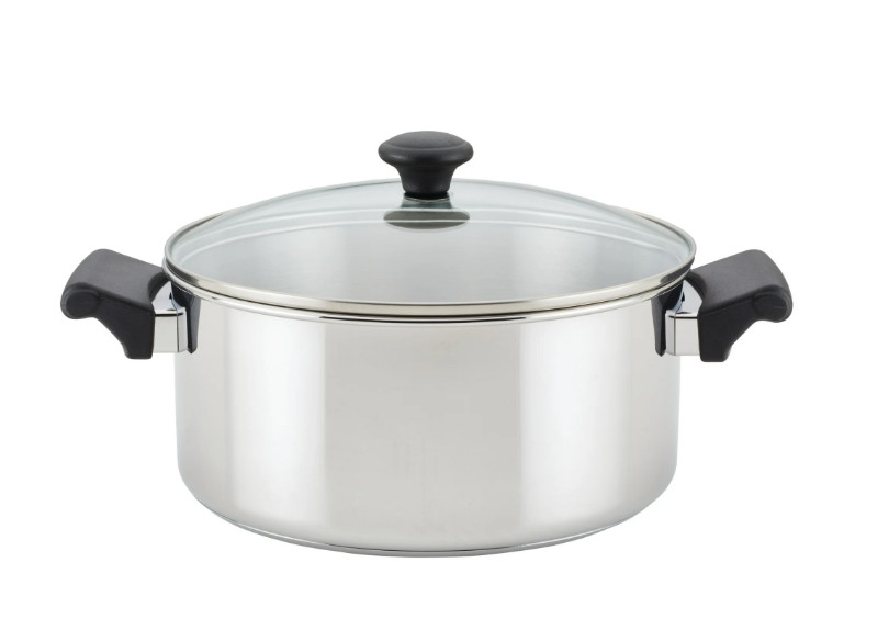 Classic Traditions 12-Pc Stainless Cookware Set, Induction Ready