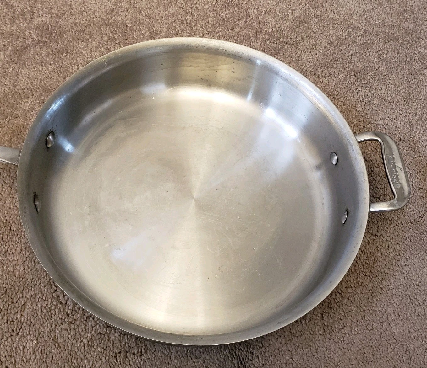 All-Clad Ltd Stainless Steel Anodized 11.25″ inch Skillet Fry Sauté Pan w/ Lid