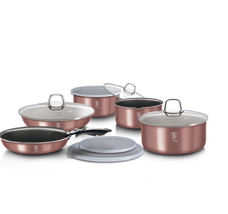 Berlinger Haus 12 Pieces Aluminum Non Stick Cookware Set