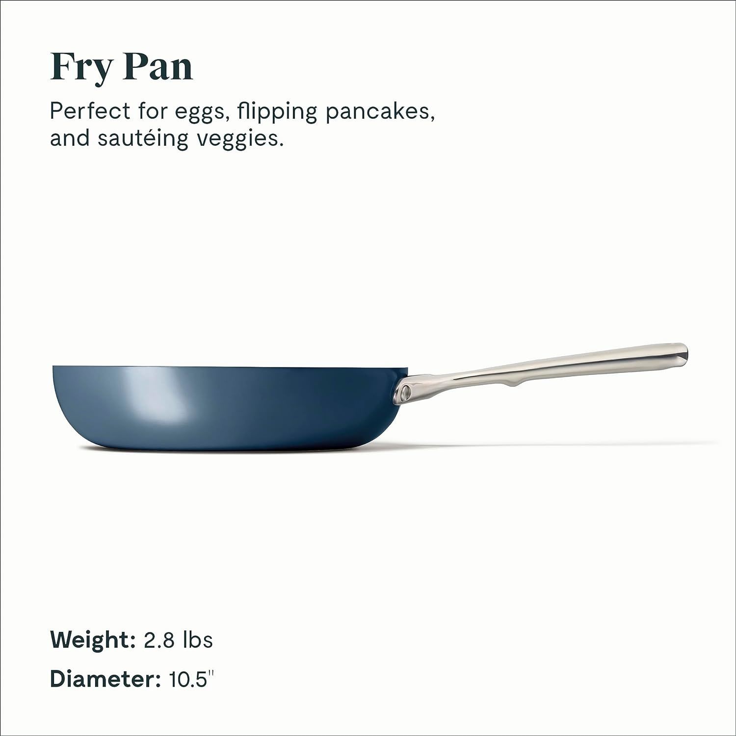 Caraway Ceramic Non-Stick Frying Pan – Durable non-toxic ceramic coated