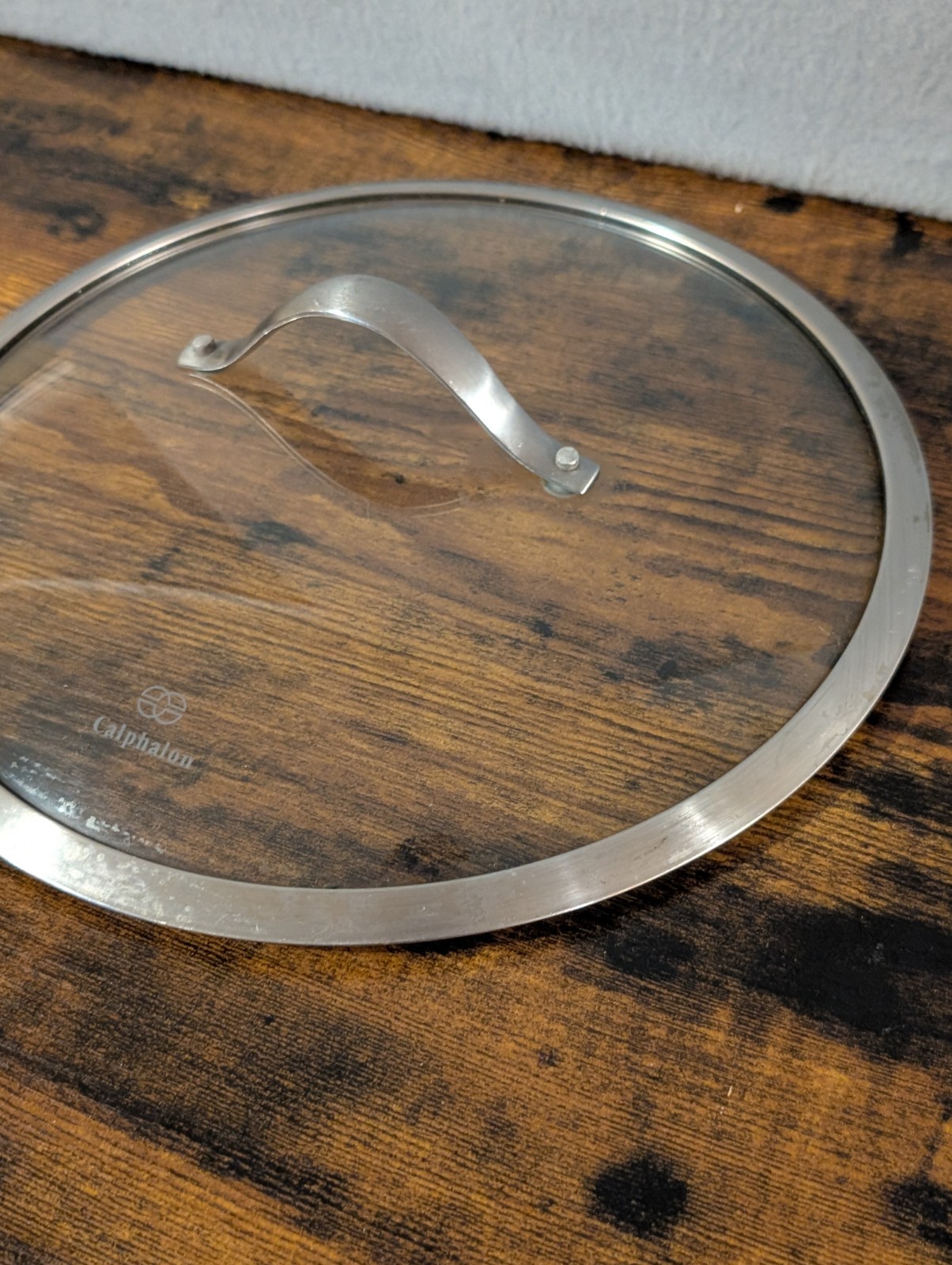 Calphalon Cookware Replacement Glass Lid 11 3/4” OD 11” Inside Diameter