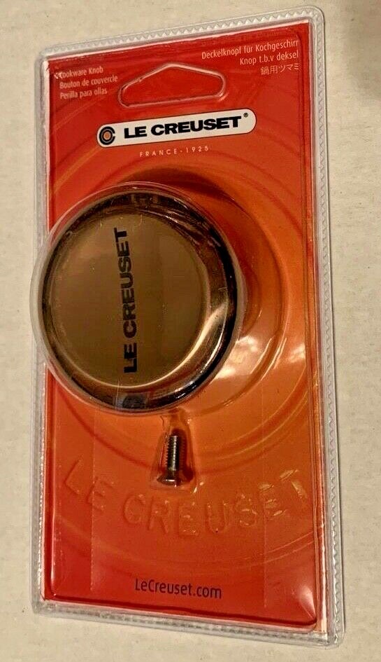 Le Creuset Large Copper Knob Size 2.2″ Brand New in Sealed Pack Free Shipping
