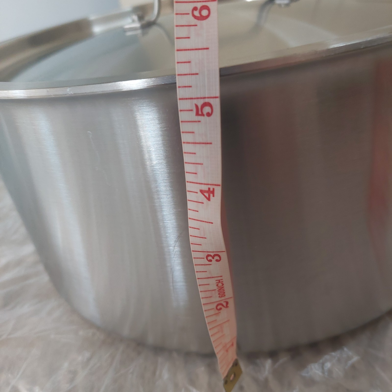 NWOT! Quince 8qt- 5ply Stainless Steel Non-Toxic StockPot With Lid! (SW)