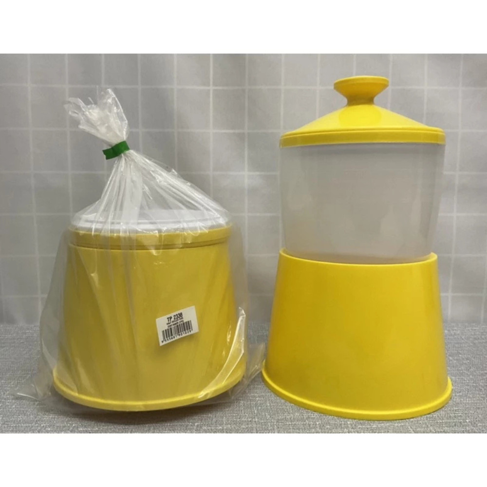 Half Boiled Egg Cooker Yellow Traditional Malaysian Design Made in Malaysia