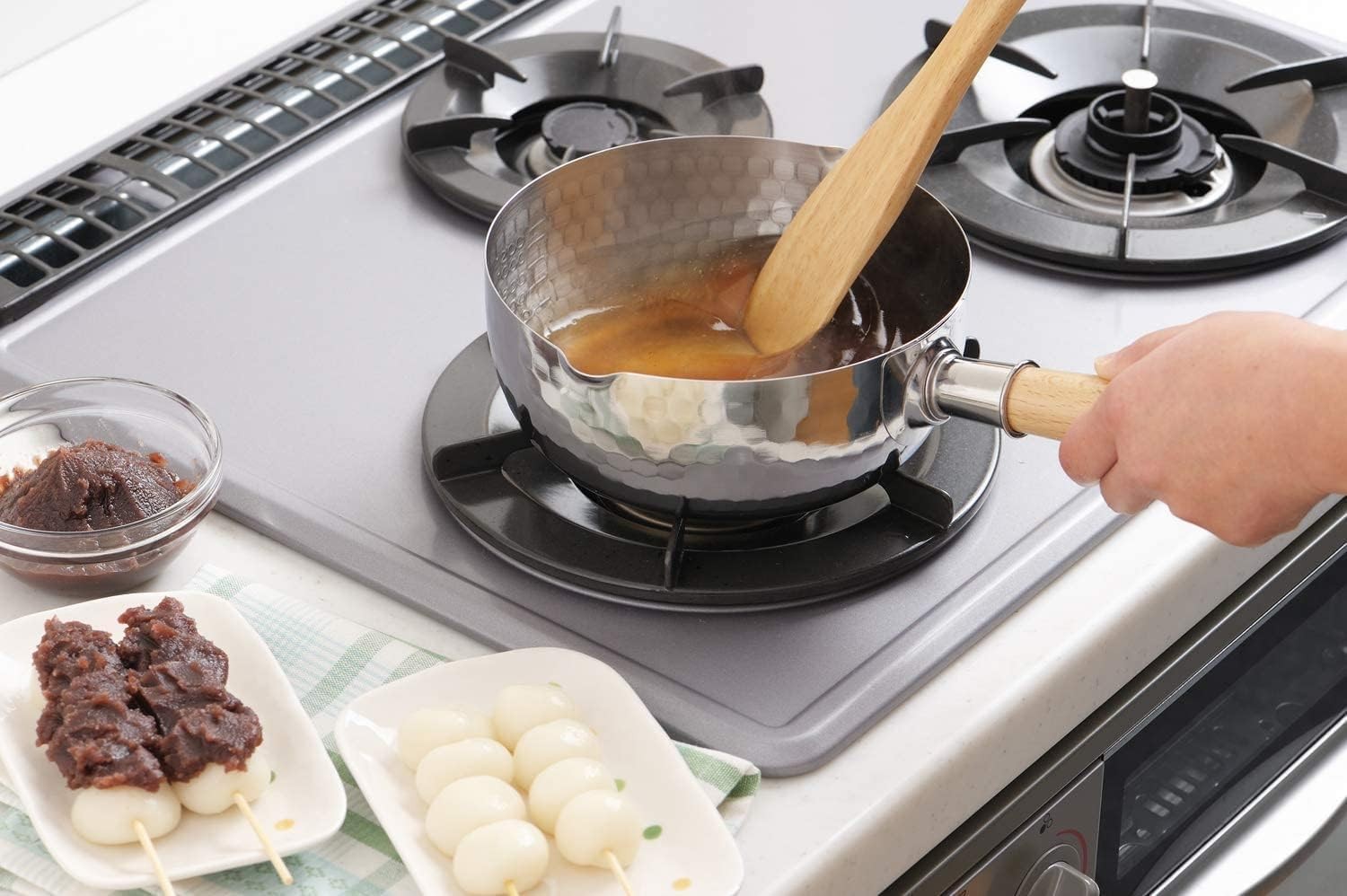 Japanese Stainless Steel Yukihira Saucepans 18cm Cooking Pot, 1.7 Quart, Made in
