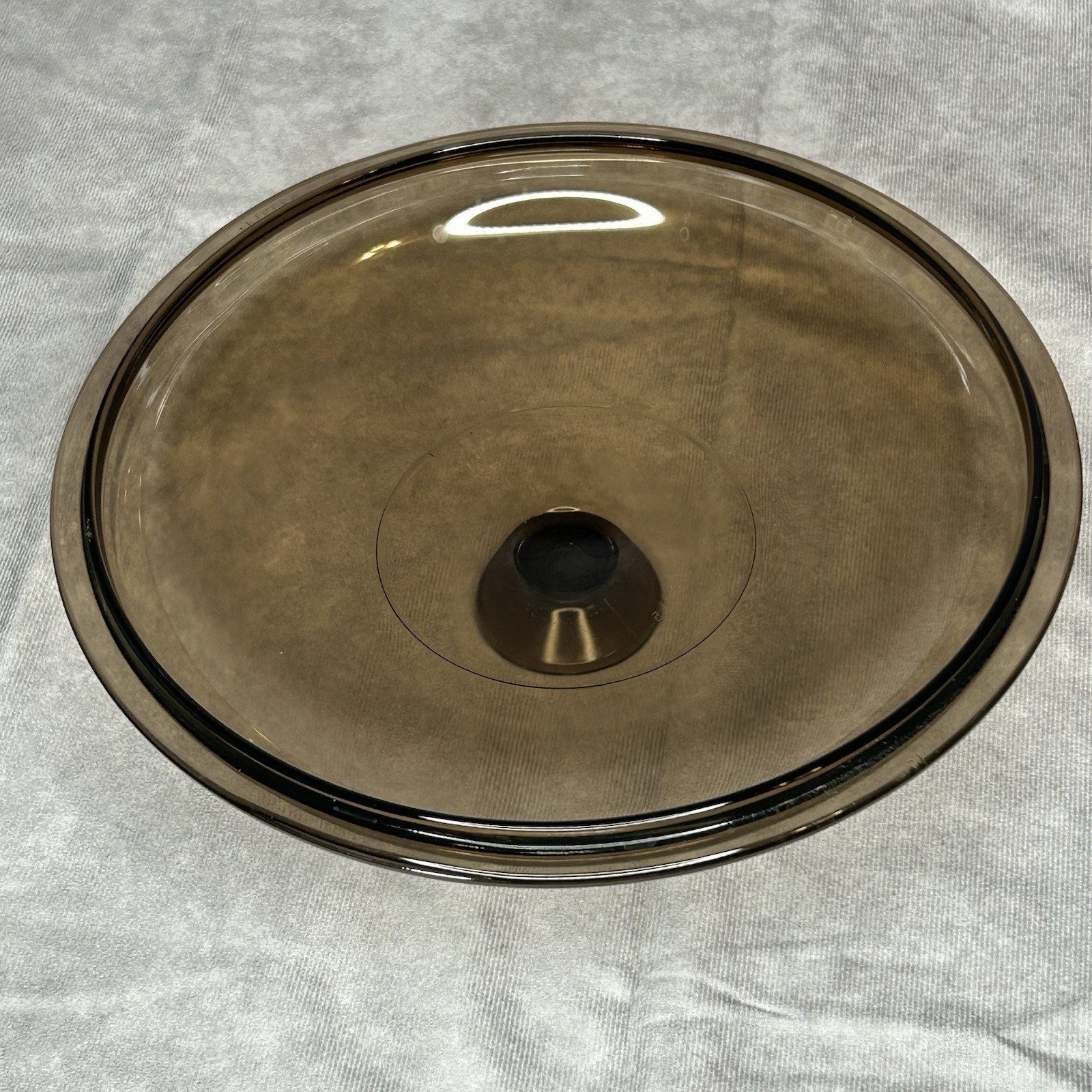 Corning Ware Vision Amber Glass Dutch Oven Stock Pot 4.5L With Pyrex Lid USA