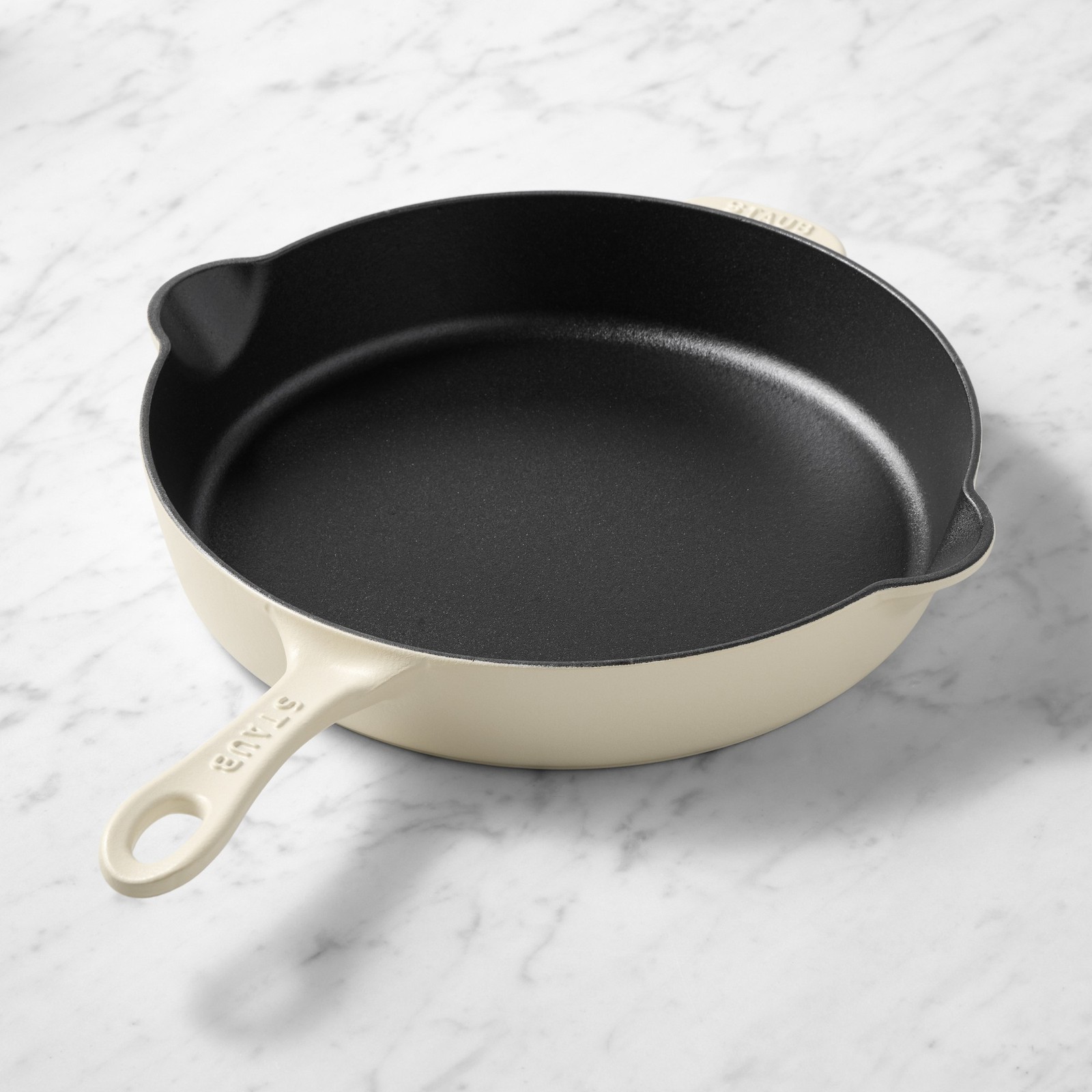 Staub Enameled Cast Iron Traditional Deep Skillet, 11″