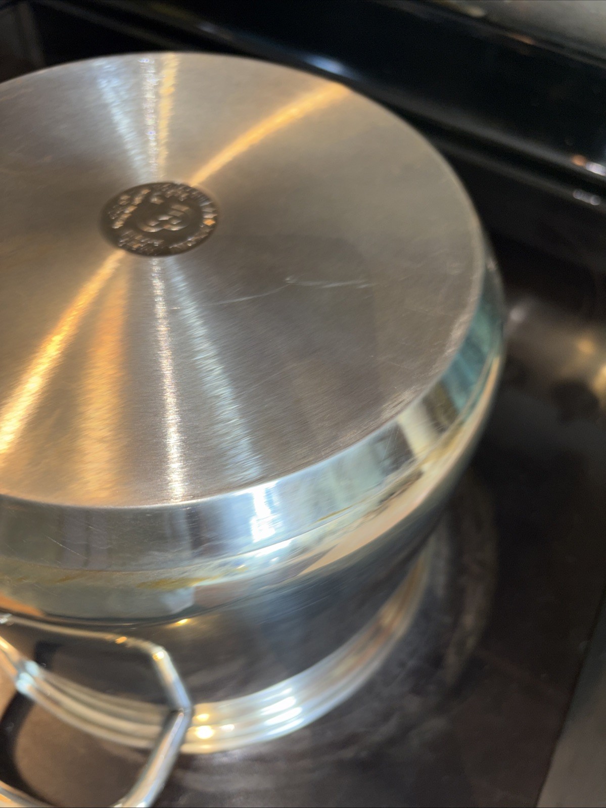 Barazzoni 6 Qt Stock Pot Stainless Steel Made In Italy