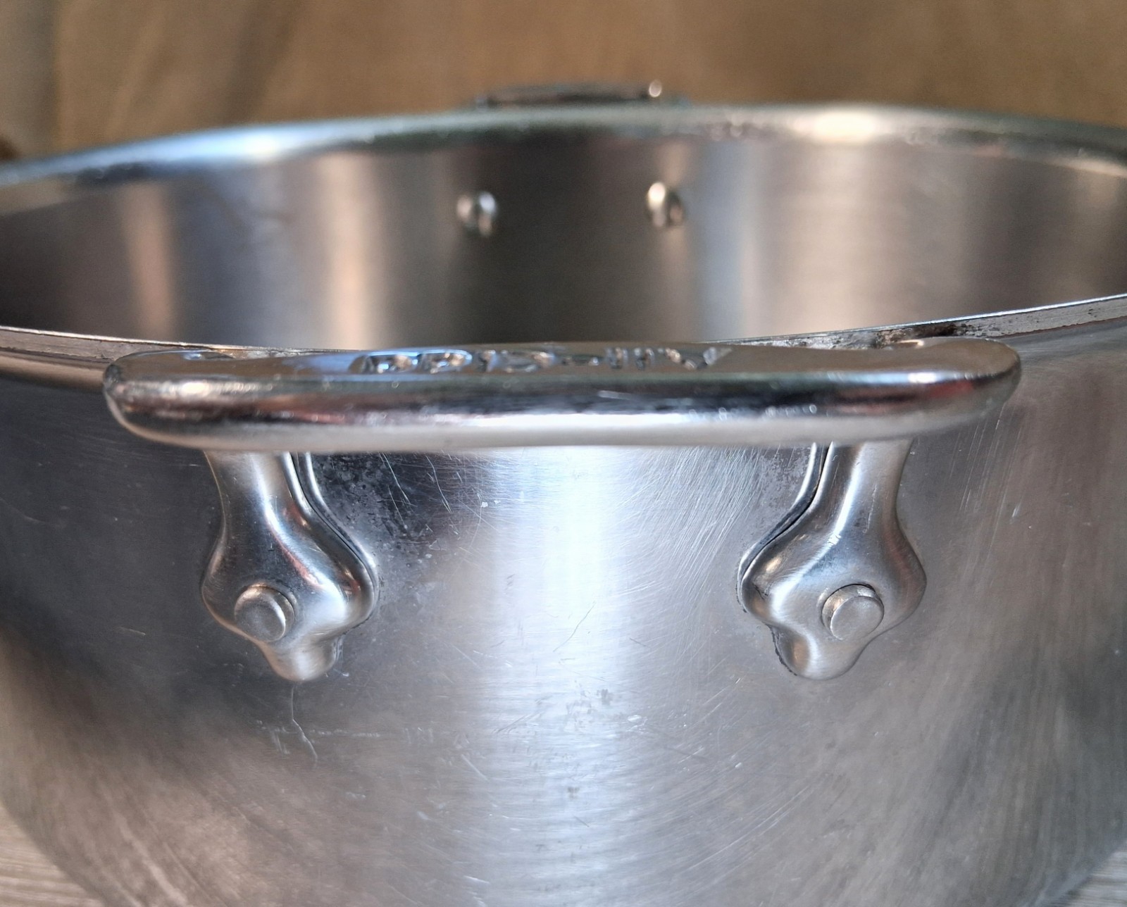 All-Clad Master Chef Cookware Set (10 Nice Pcs. Pots/Pans/Lids) Very Clean