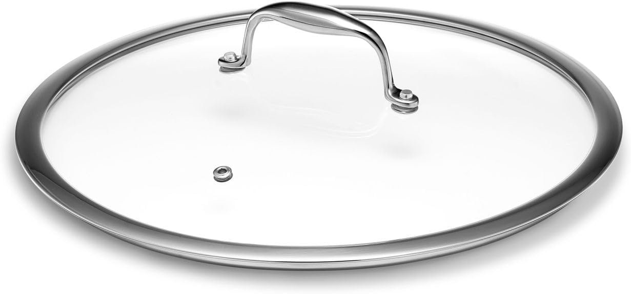 HexClad 12 Inch Cooking Lid Designed for HexClad Hybrid Cookware Tempered Glass