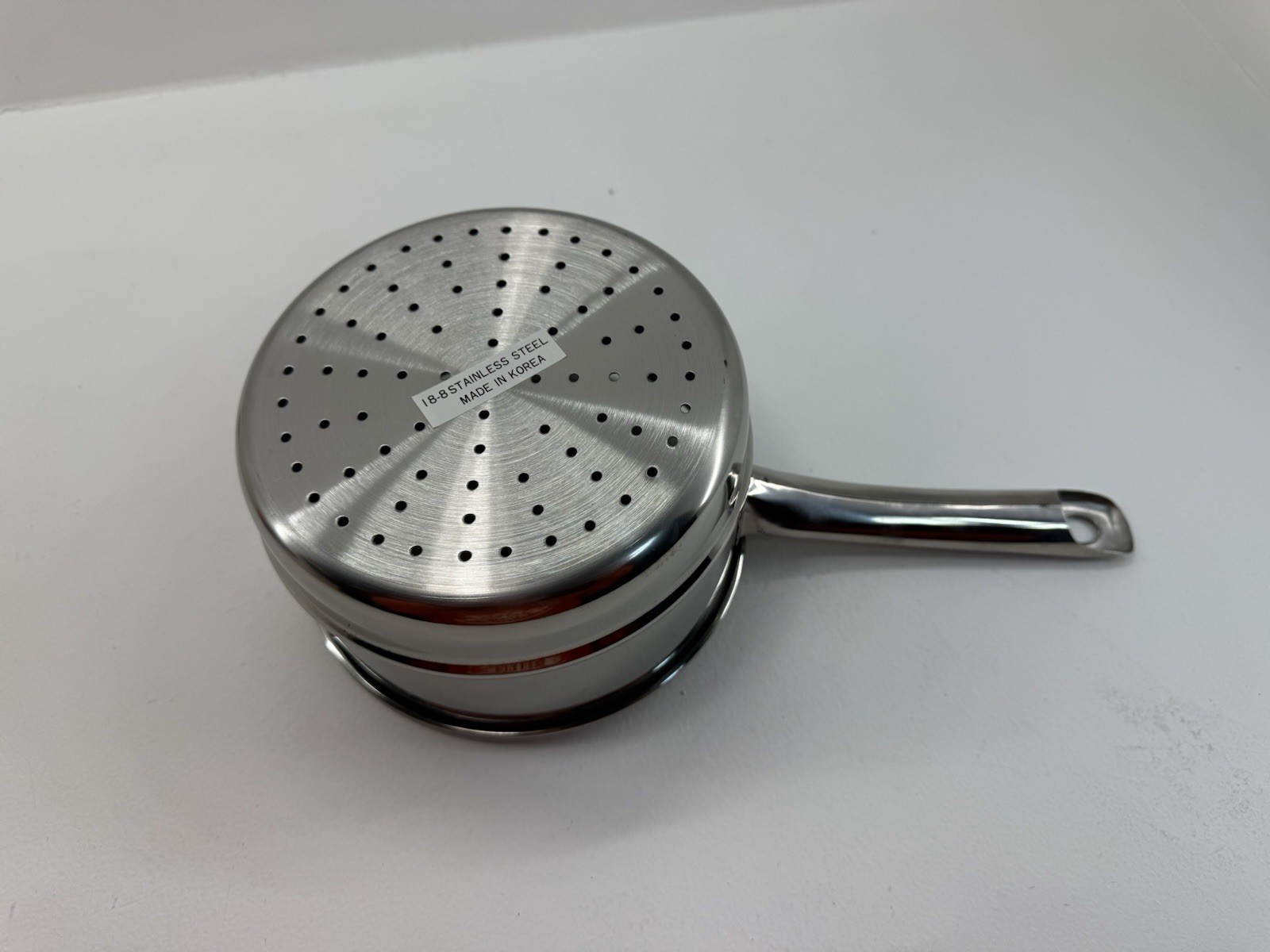 “Stainless Steel 2 Qt Steamer & Double Boiler Insert – 17cm (6.7 in) OD