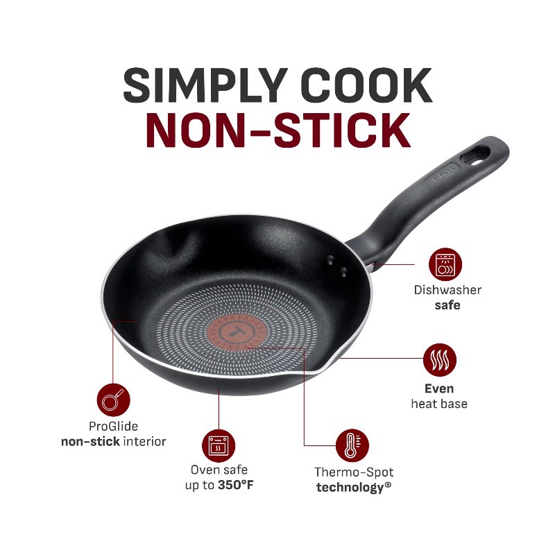 Simply Cook Nonstick Fry Pan with Lid