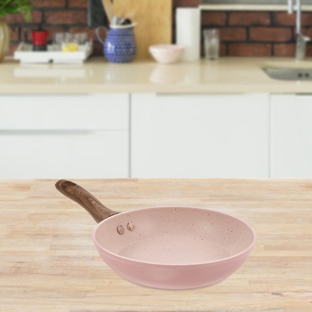 Small Nonstick Fry Pan for Eggs and Omelettes with Stay Cool Handle Multi Color